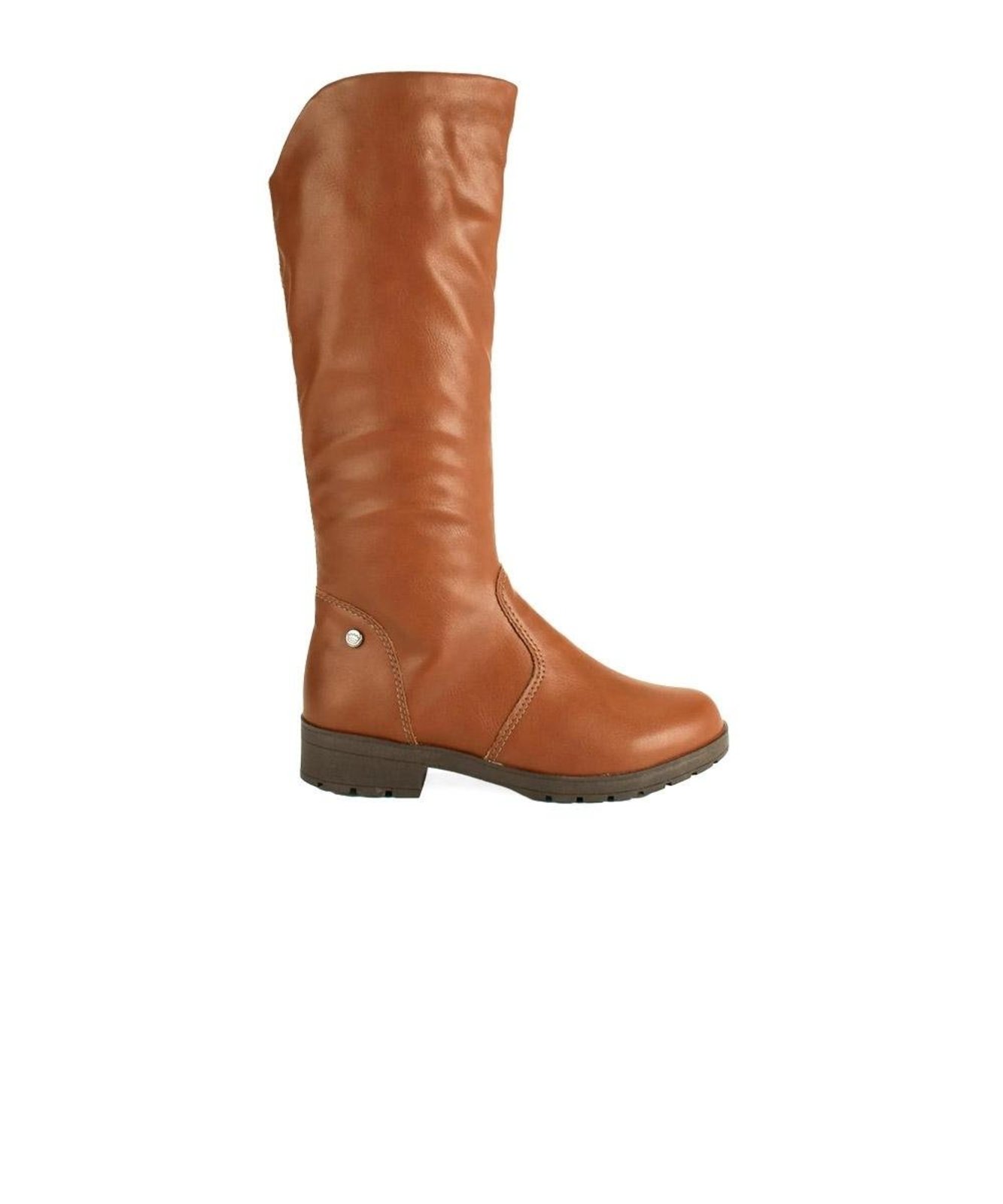 Infantil - Bota Cano Longo Pink Cats Marrom Incolor