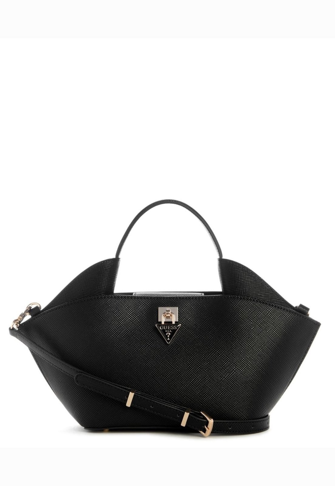 Bolsa Guess Patsie Mini Tote Preto