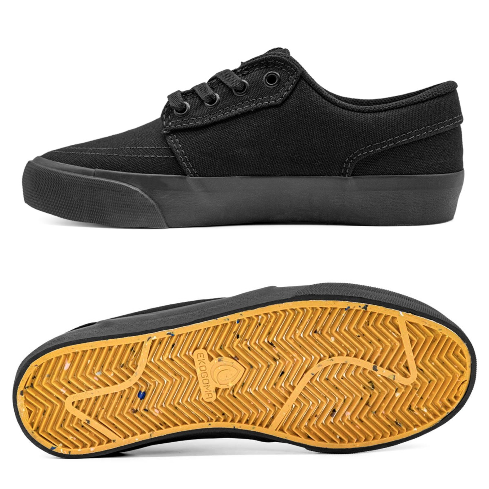 Vista 3 Tênis Qix Next Vulcanizado Unissex preto Qix preto