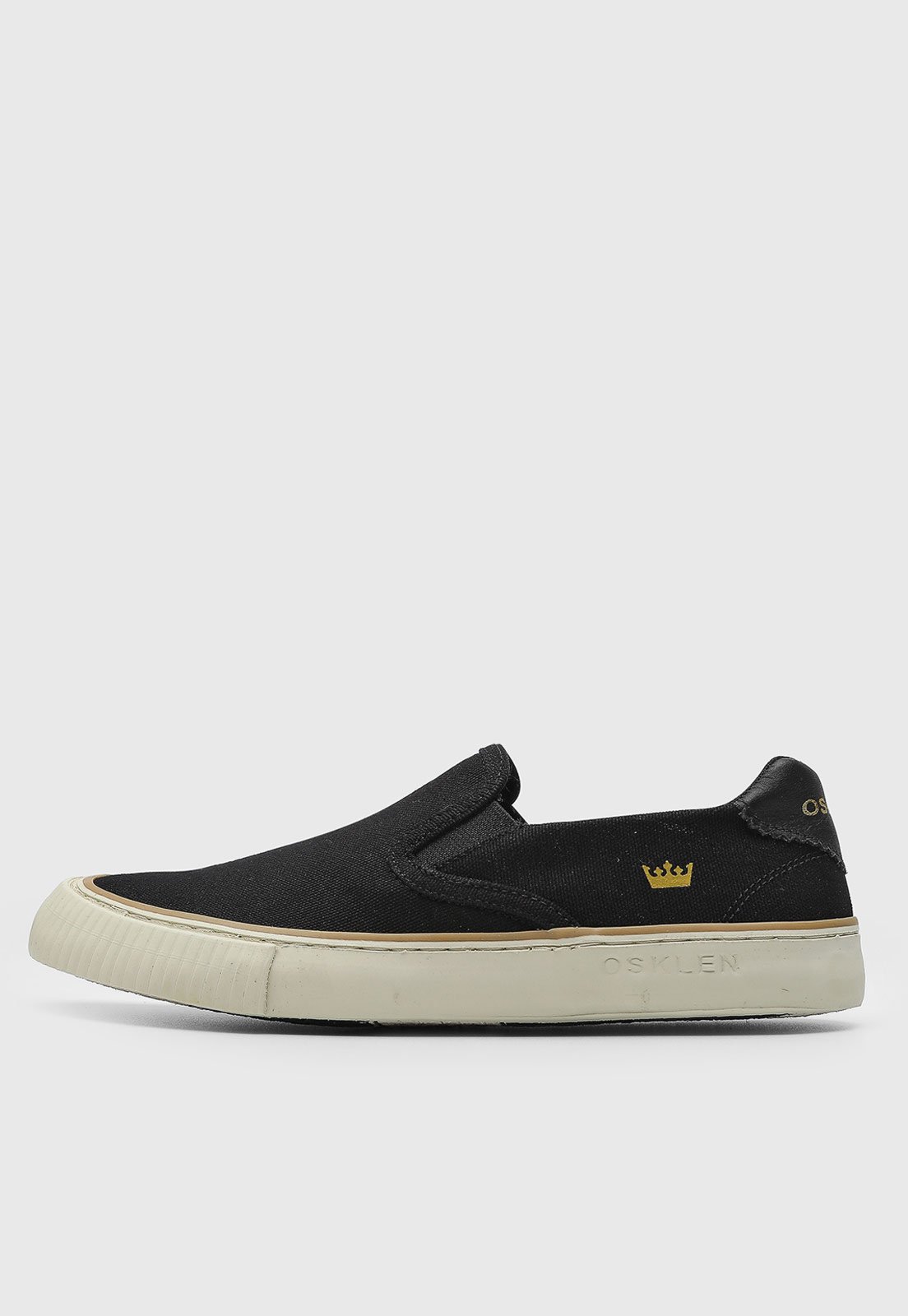Tênis Feminino Osklen Slip On Preto