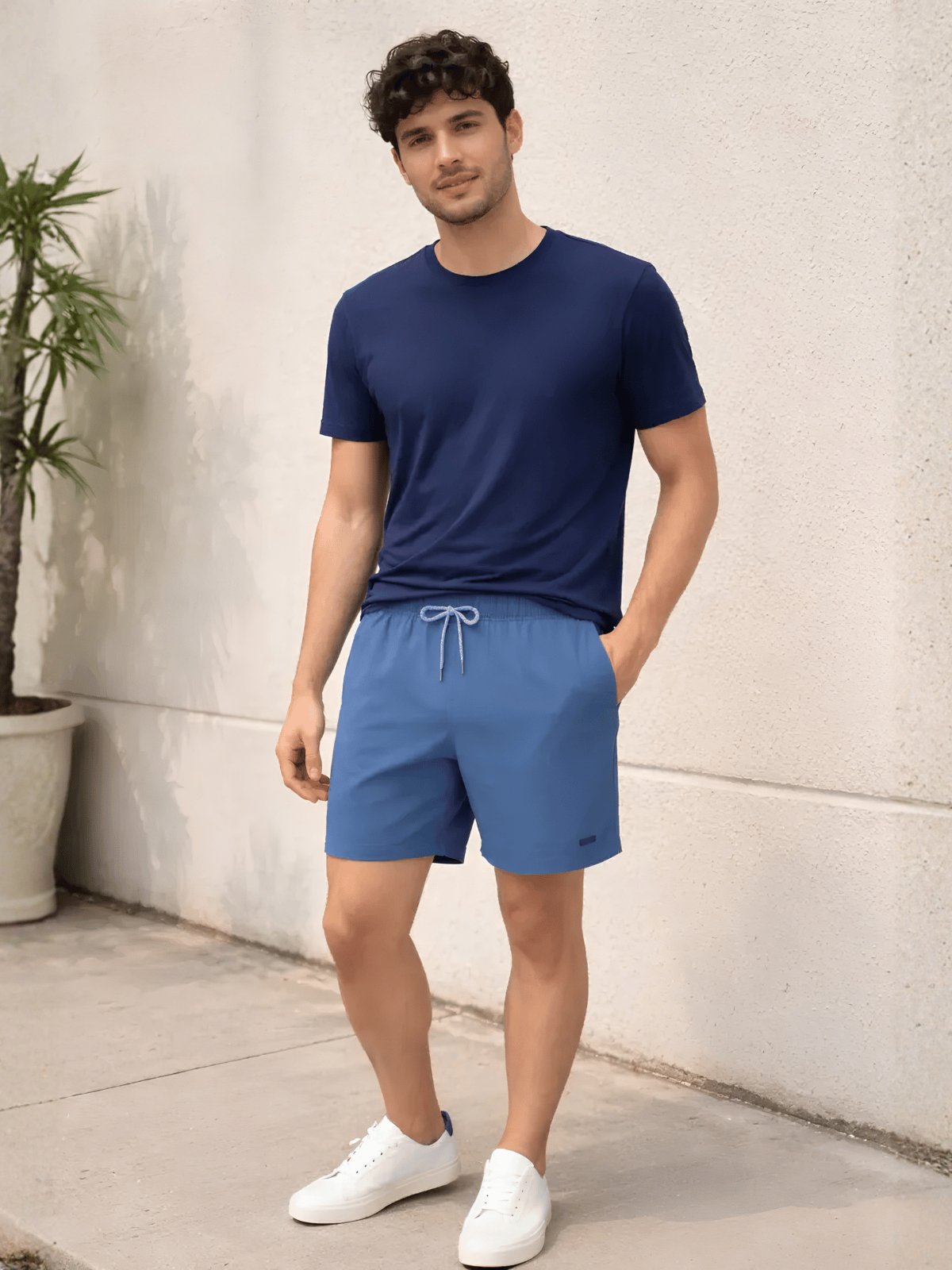 Shorts Masculino Tecido Plano Hangar