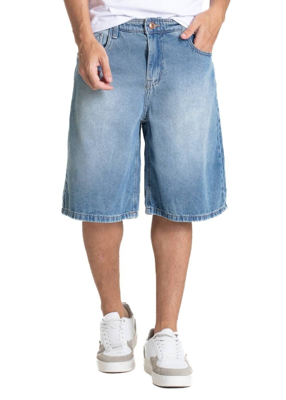 Bermuda Jeans Sawary - 282433 - Azul - Sawary