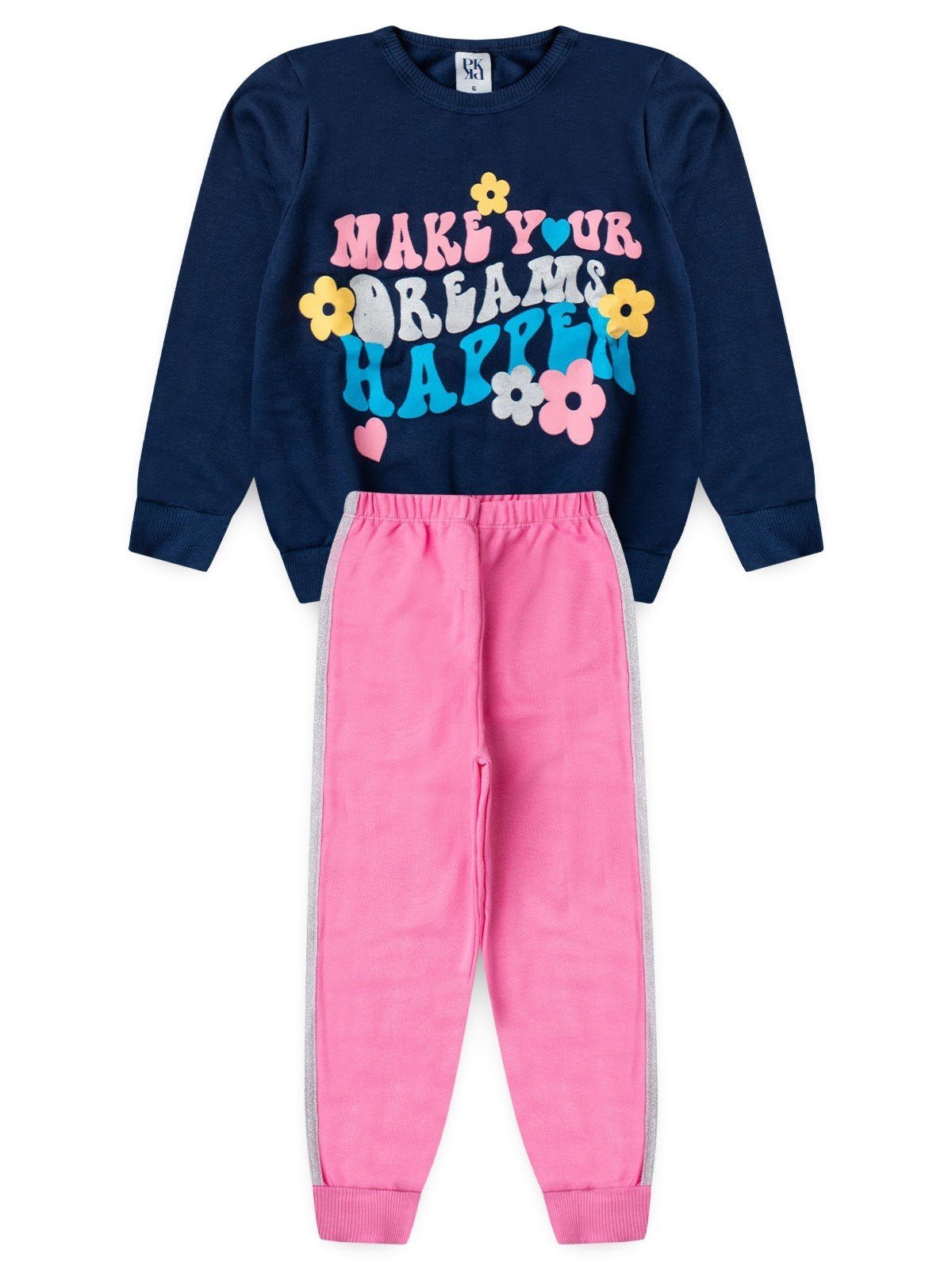 Infantil - Conjunto Platinum Faça Acontecer Azul Marinho