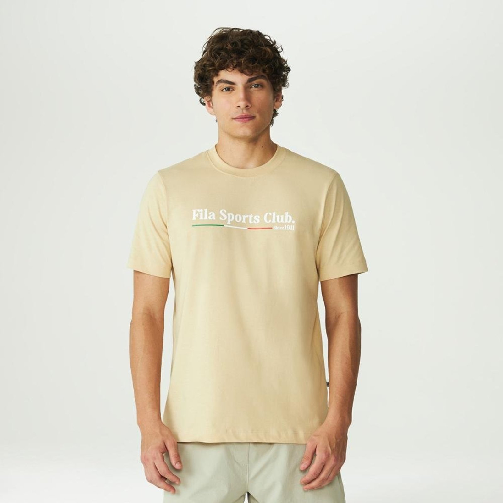 Camiseta Fila Regular Graphic Masculina Incolor