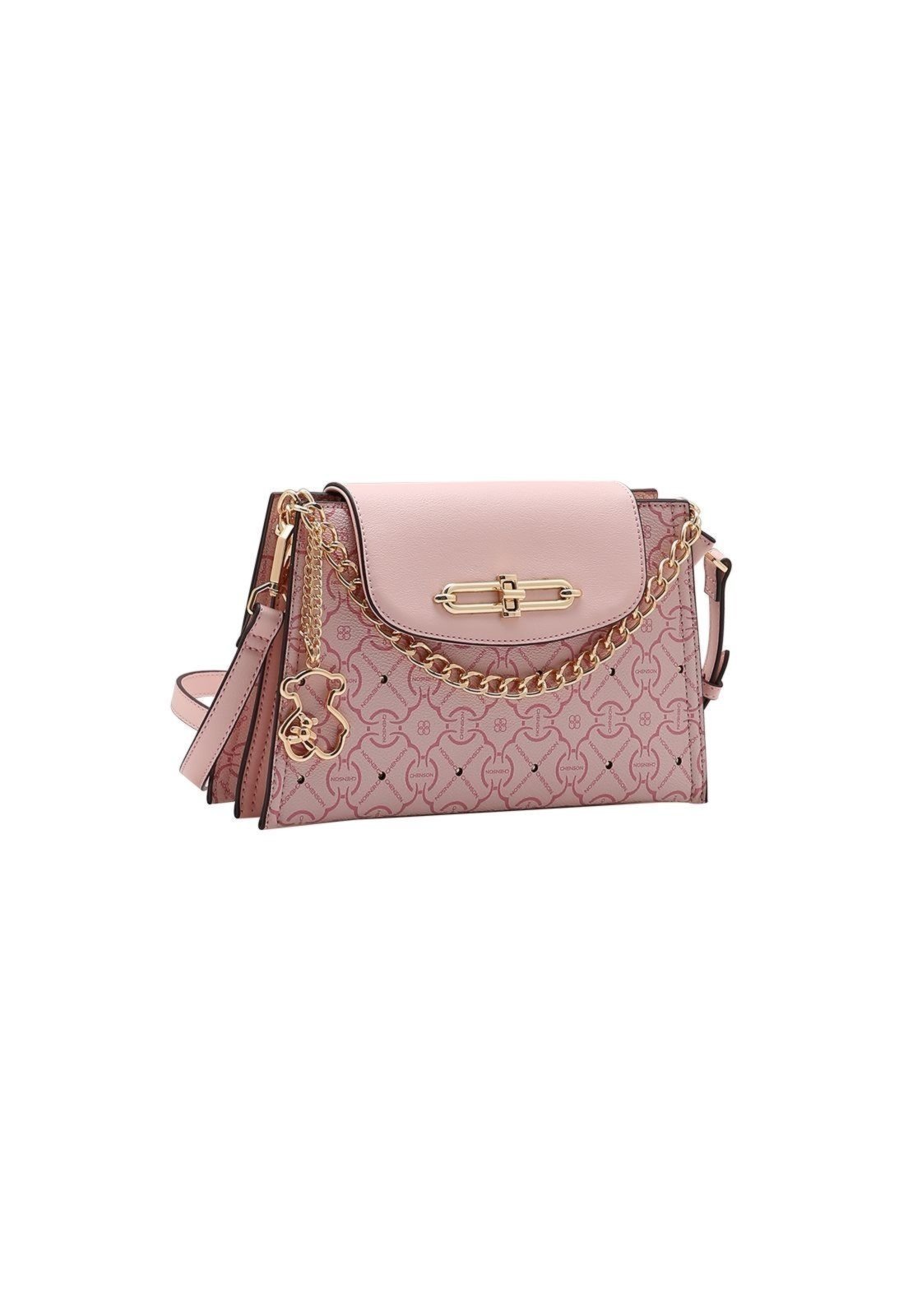 Bolsa Feminina Chenson Classic Cristal Original 3485363 Rosa