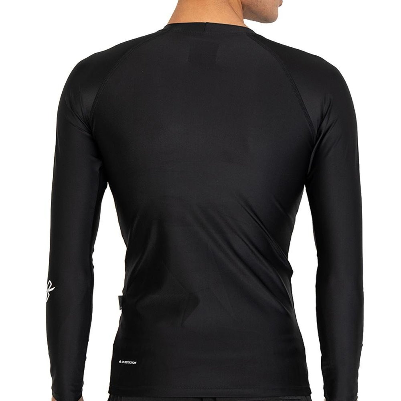 Camiseta Quiksilver Surf Manga Longa All Times SM27 Preto