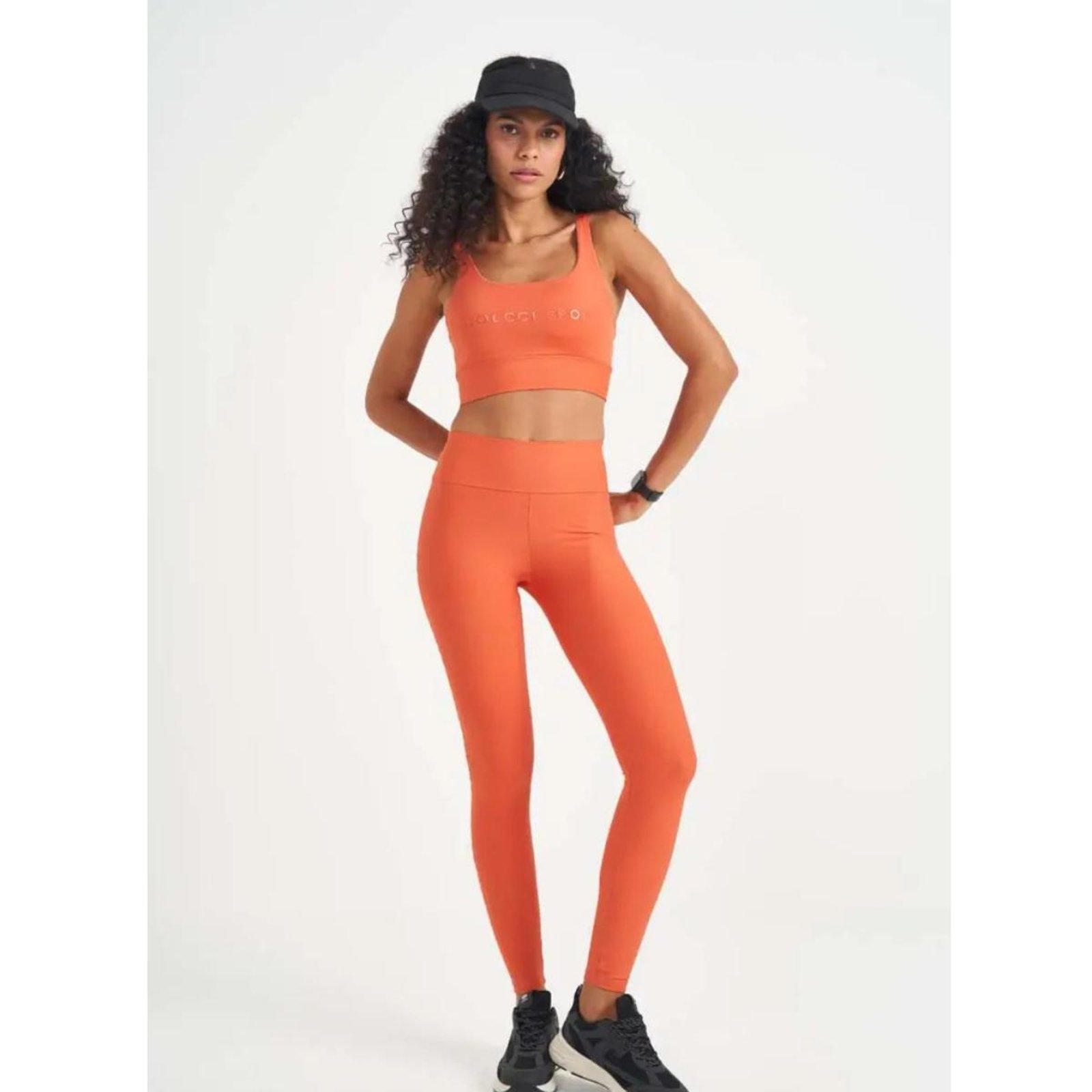 Calça Legging Feminina Colcci Sport Laranja