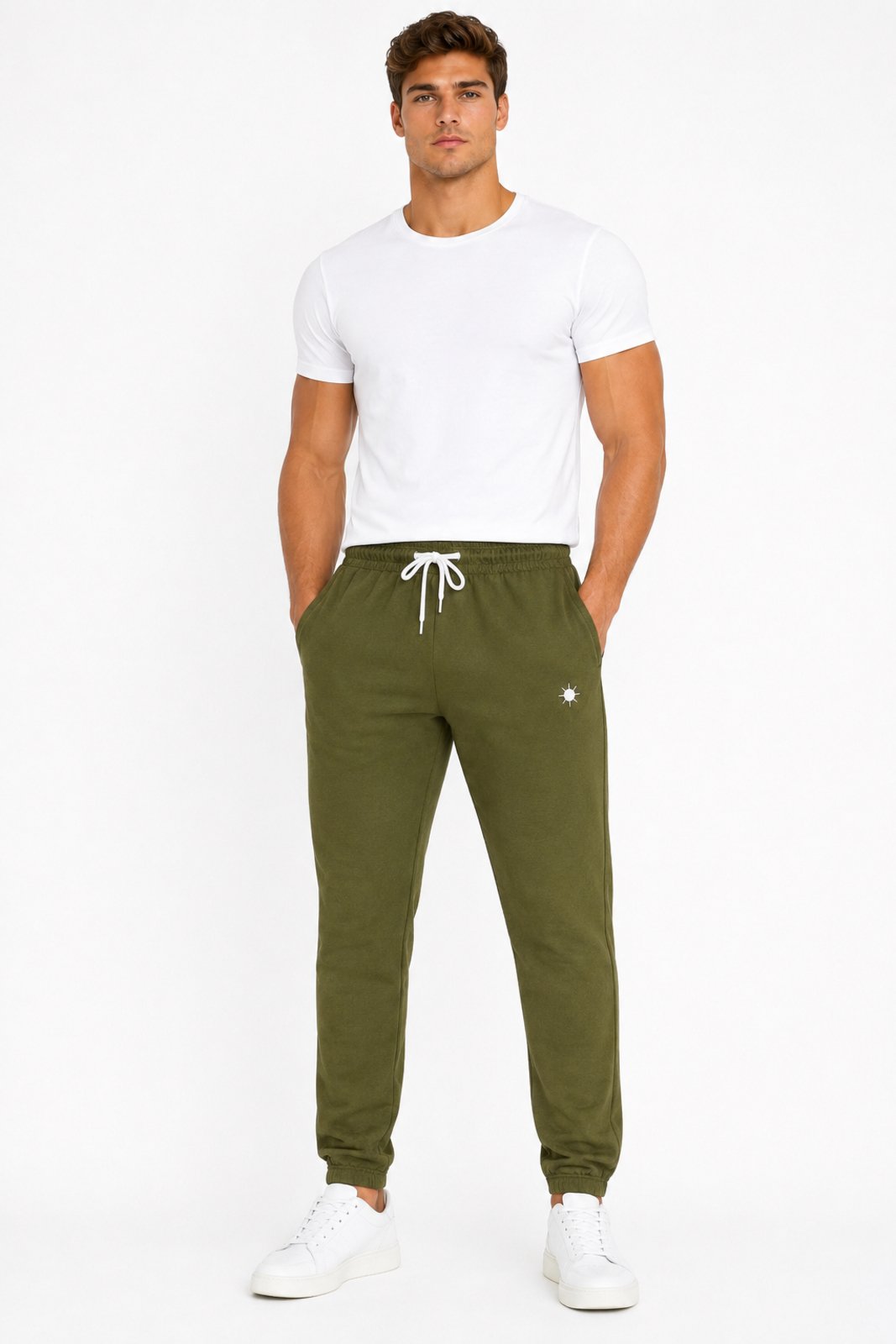 Calça D Bell Outlet Fashion Elastano Verde