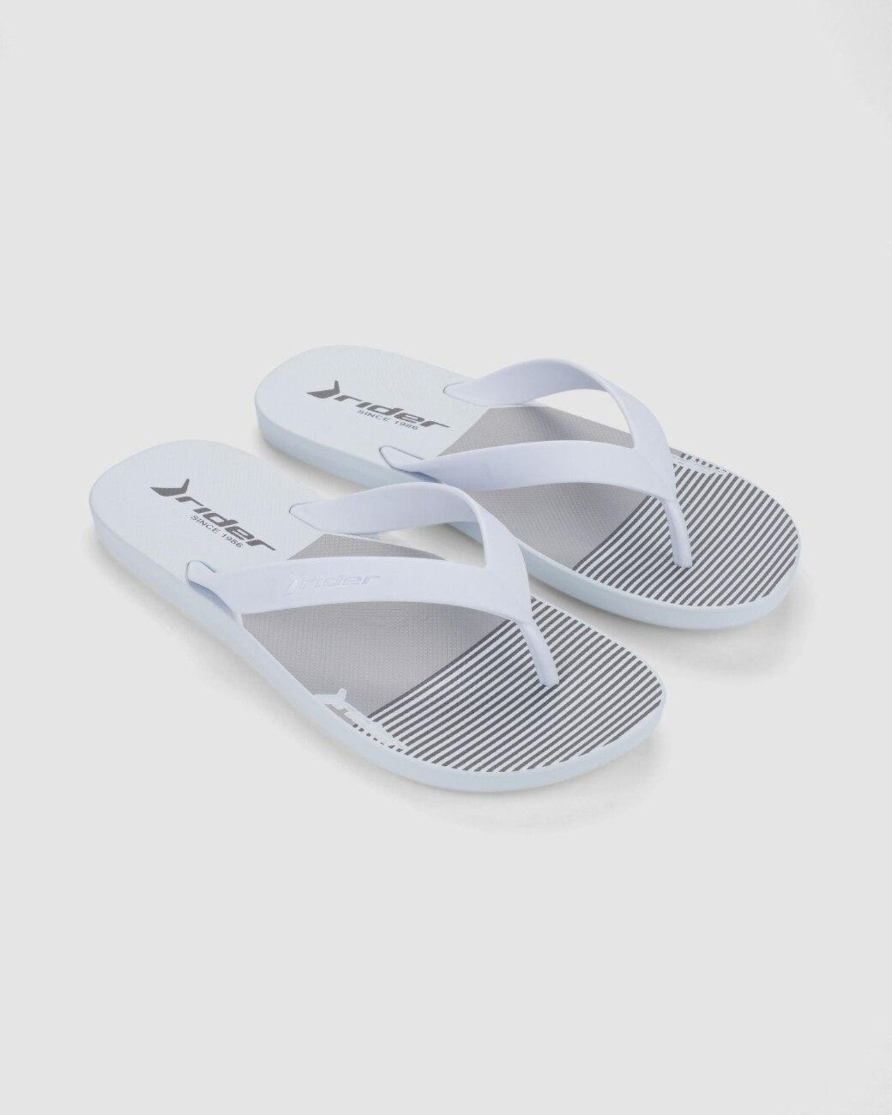 Chinelo Masculino Rider Graphics Branco