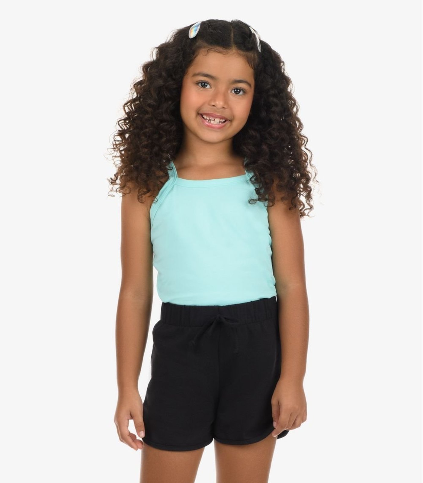 Infantil - Regata De Alça Menina Rovi Azul