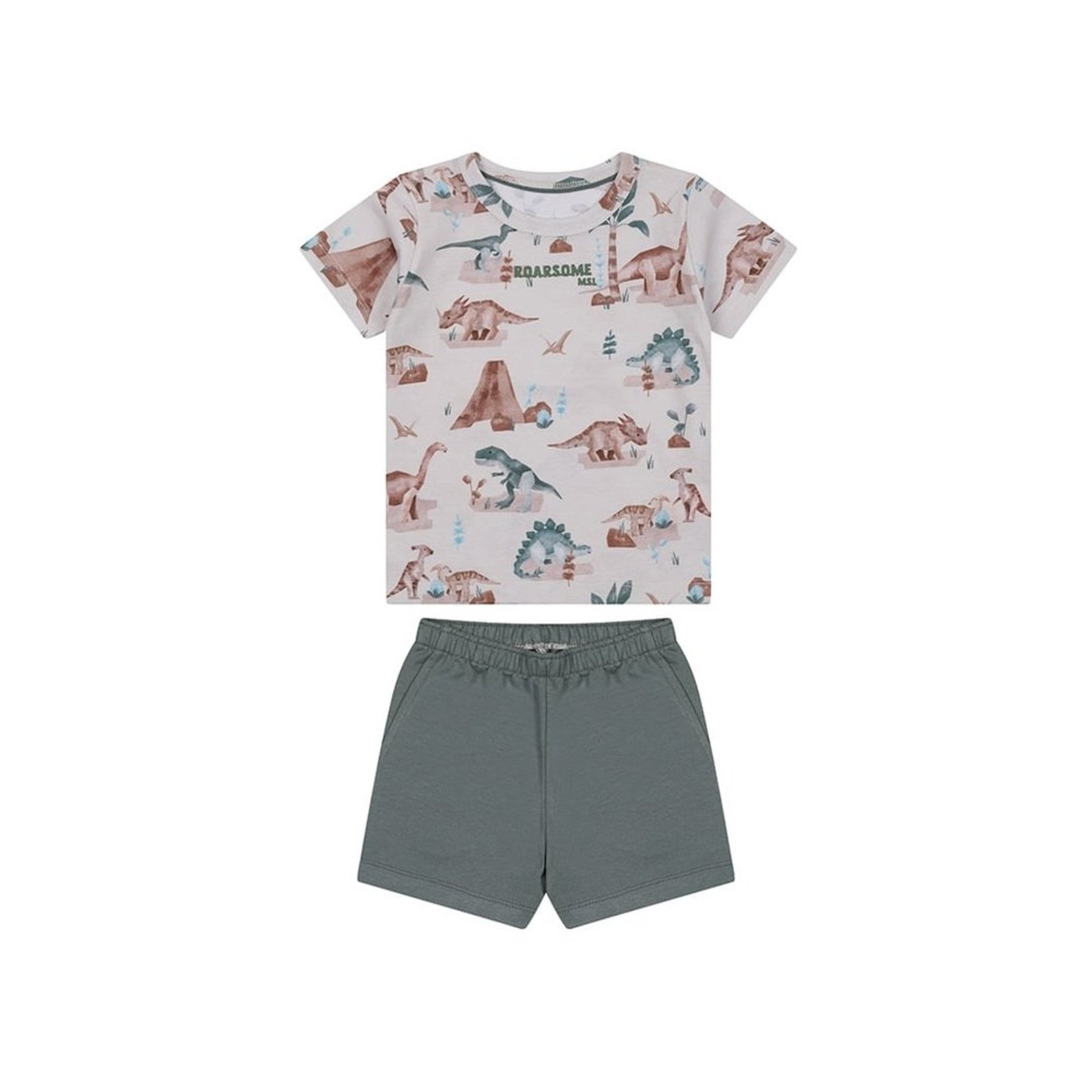 Infantil - Conjunto Curto Estampado Menino Marisol