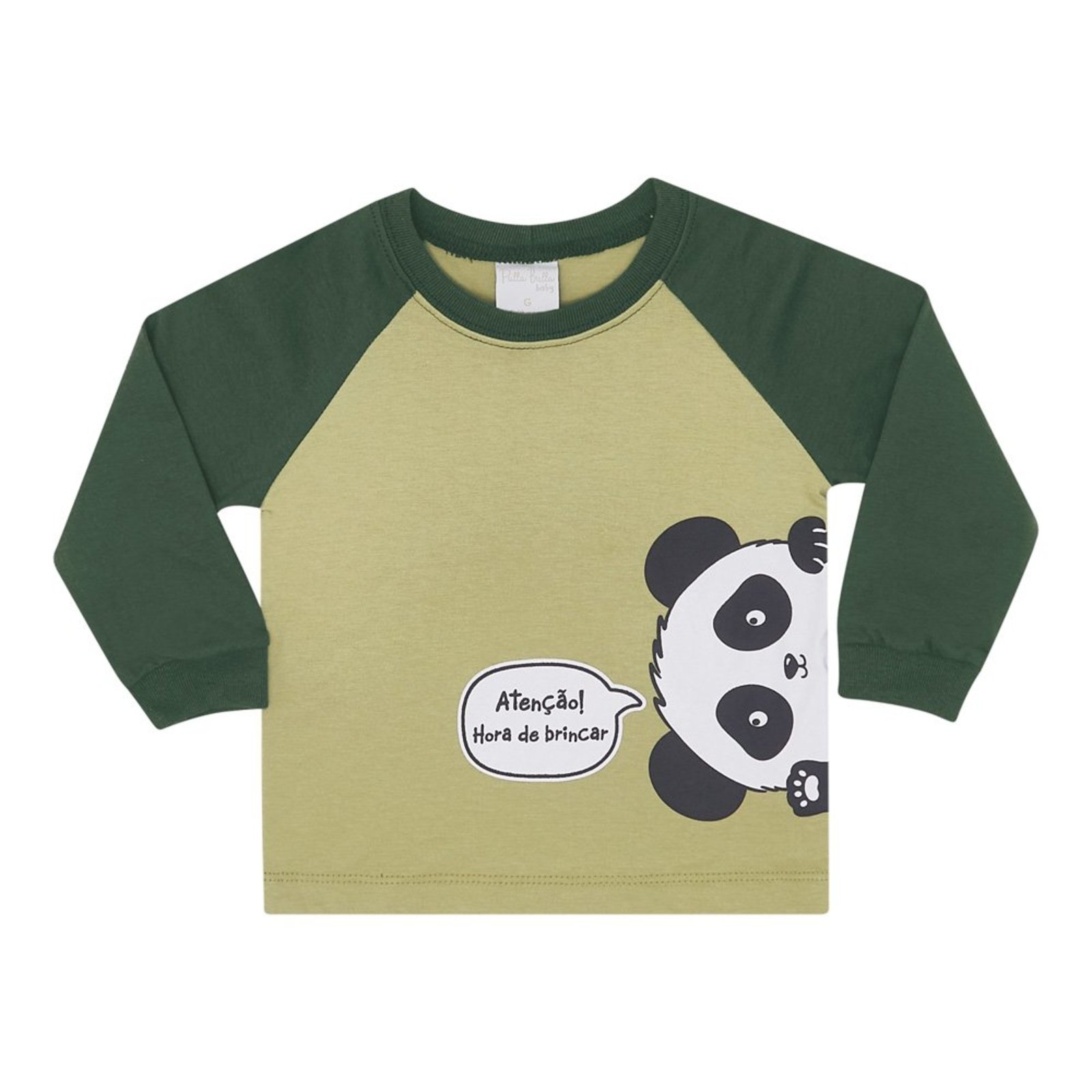 Infantil - Camiseta Menino - Pistache - 50154-1262 Verde