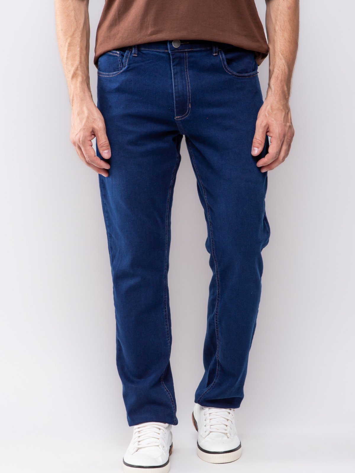Calça Jeans Masculina Slim Super Conforto