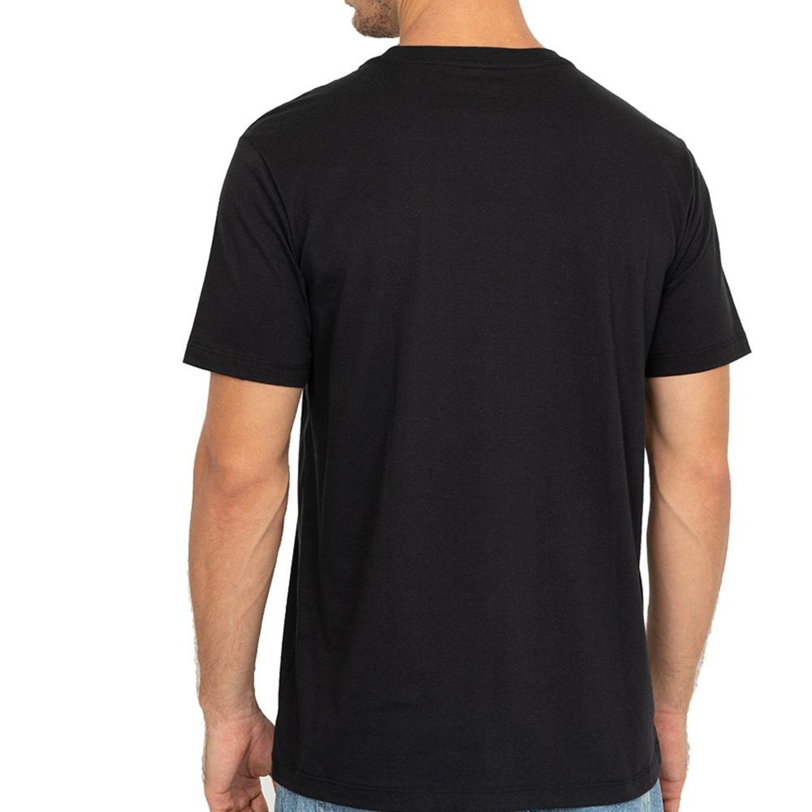 Camiseta Quiksilver Emb Quik Thoughts WT26 Masculina Preto