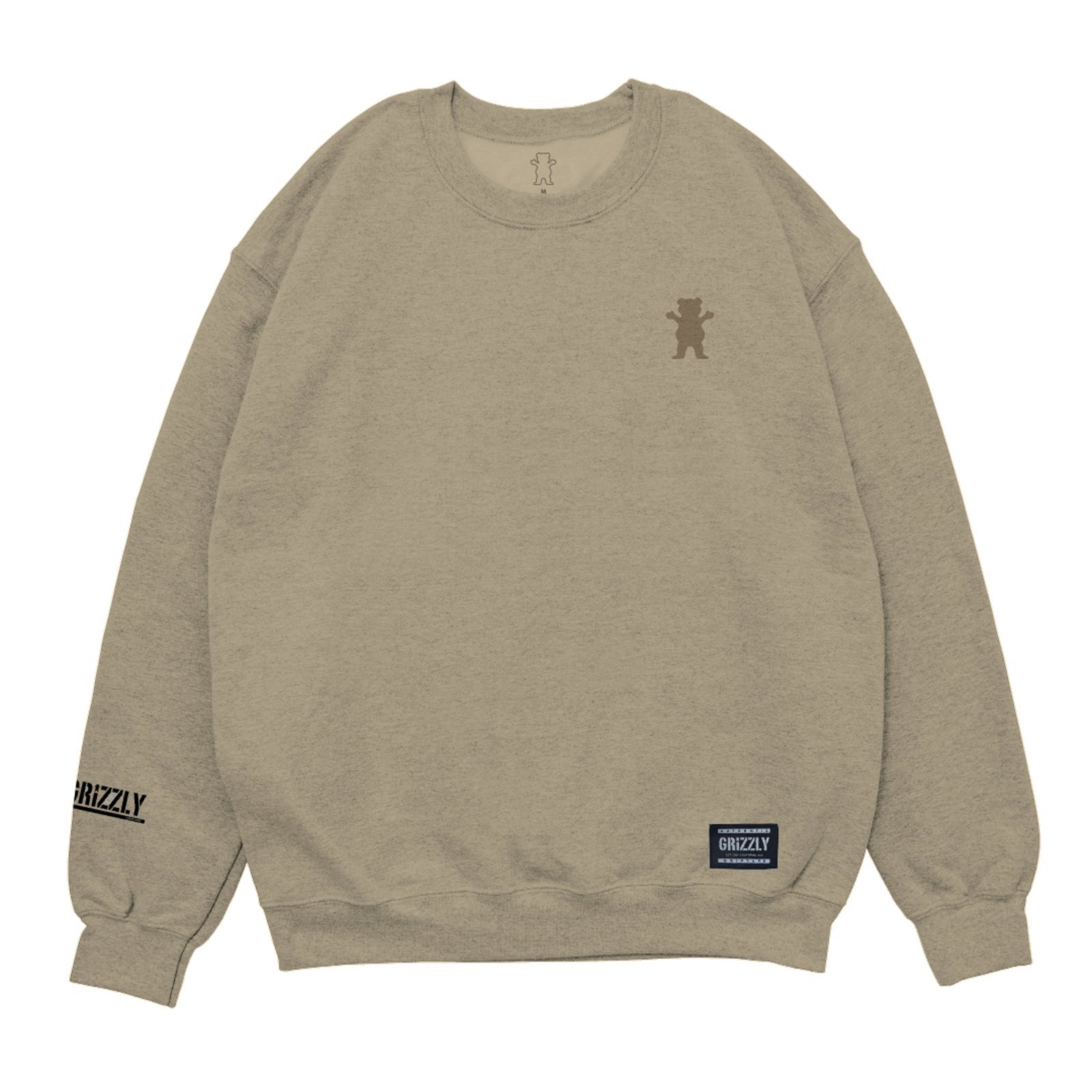 Moletom Grizzly Mini Og Bear Crew Neck Masculino