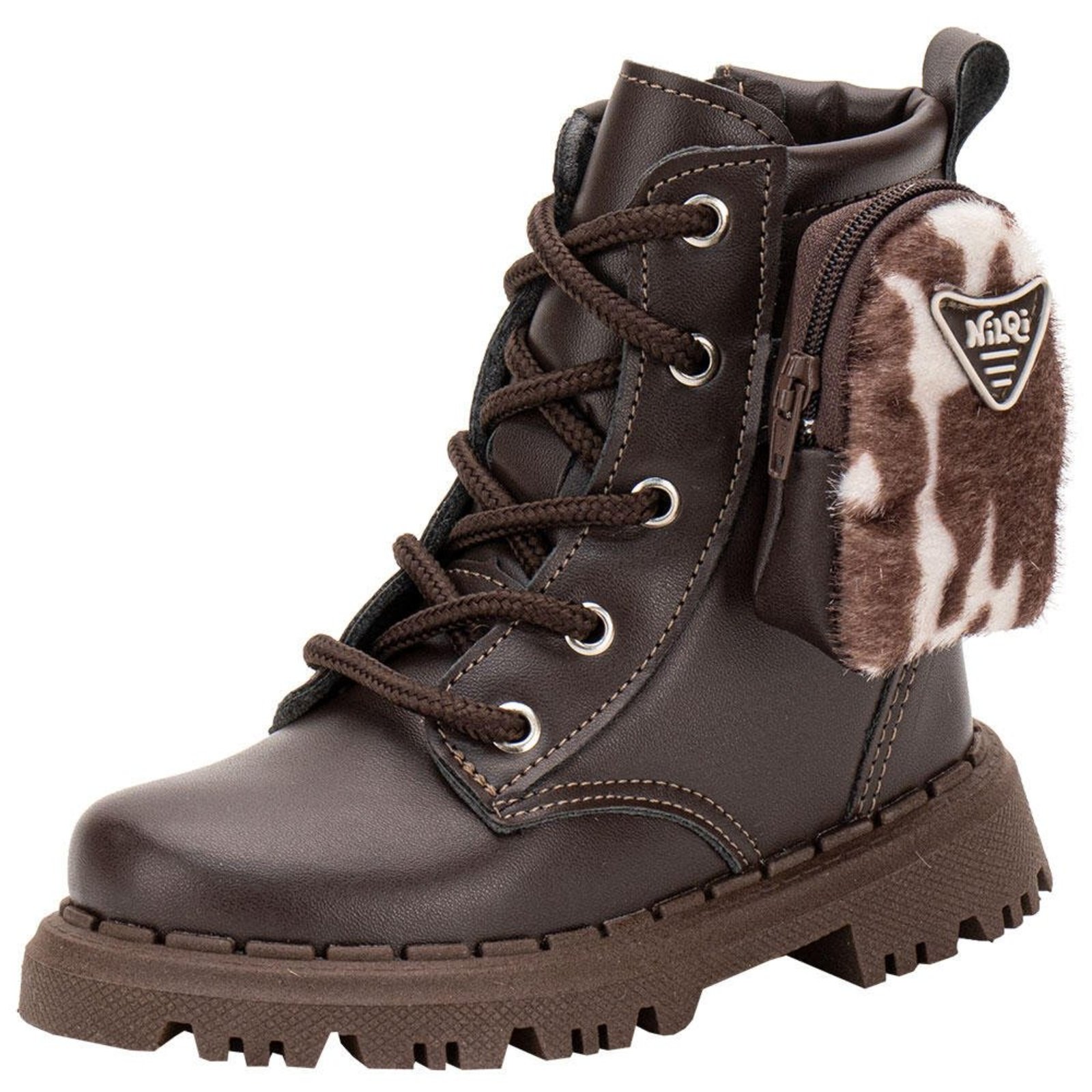Infantil - Bota Coturno Bag Nilqi 1905 8061905 Café
