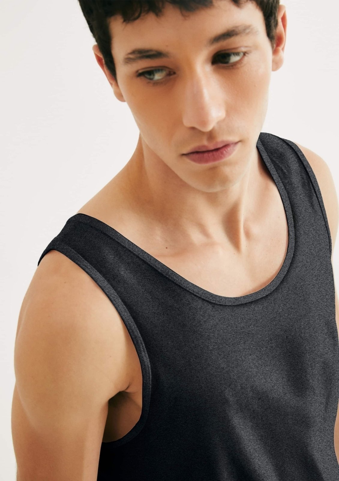 Vista 3 Regata Básica Masculina Slim Hering cinza Hering cinza