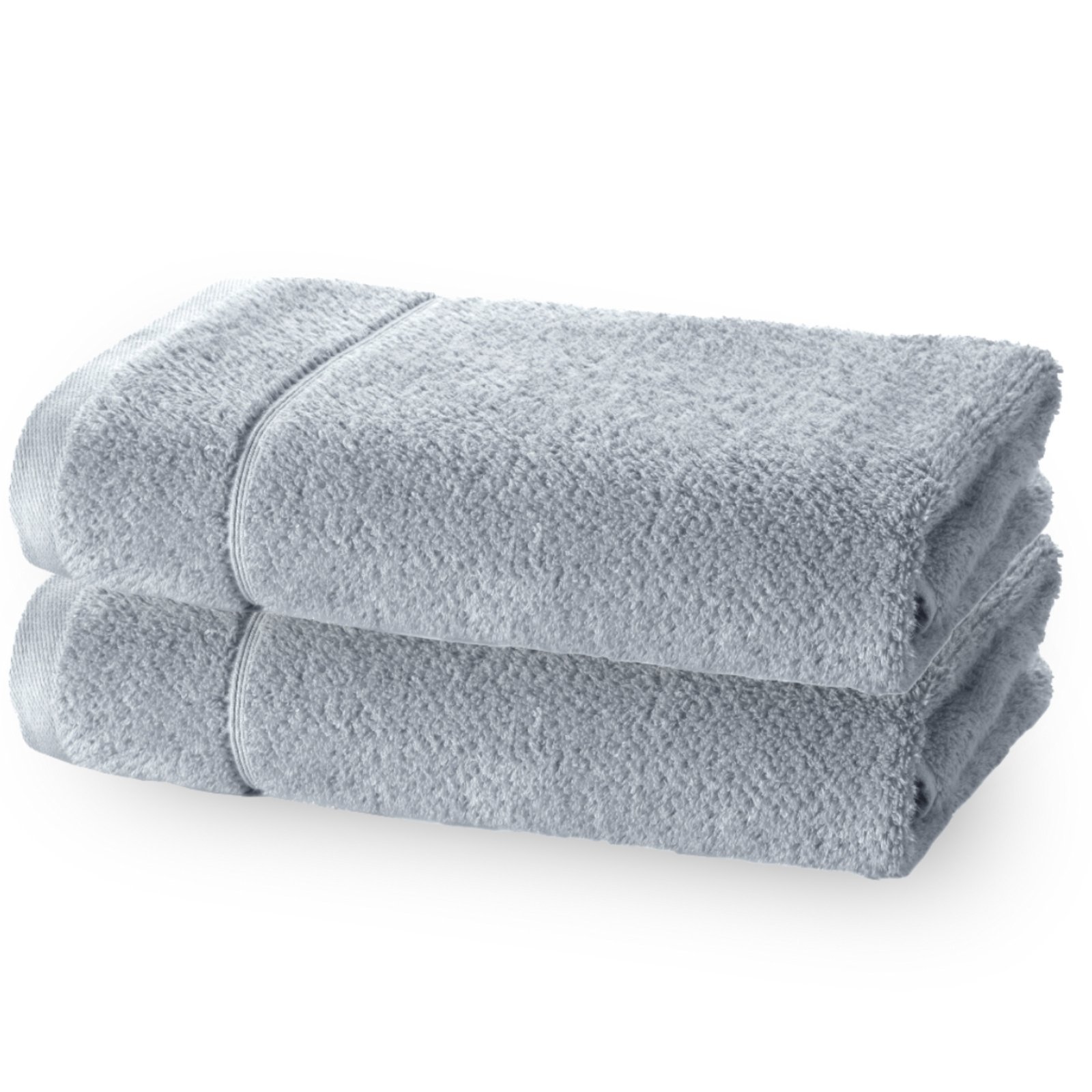 Kit 2 Toalha Banho Dohler Algodão Egipcio Kairo Azul Acinzentado