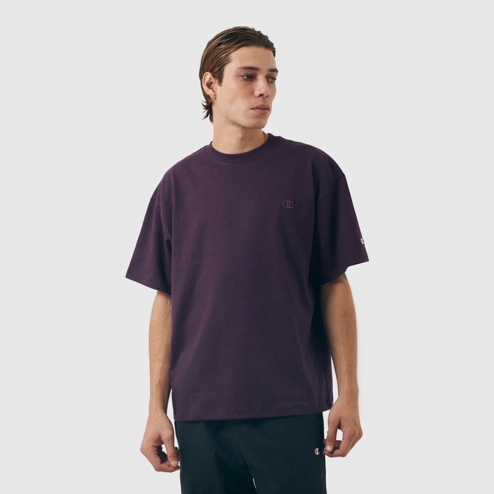 Camiseta Champion Life Boxy Nano C Logo Emb