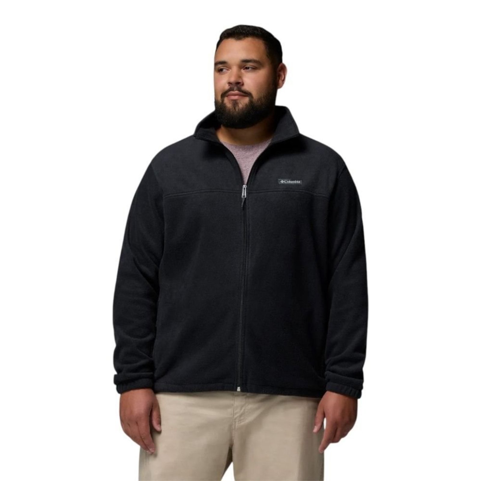 Jaqueta Columbia Ss Mountain Full Zip 2.0 Plus Size Masculino - Preto - Columbia