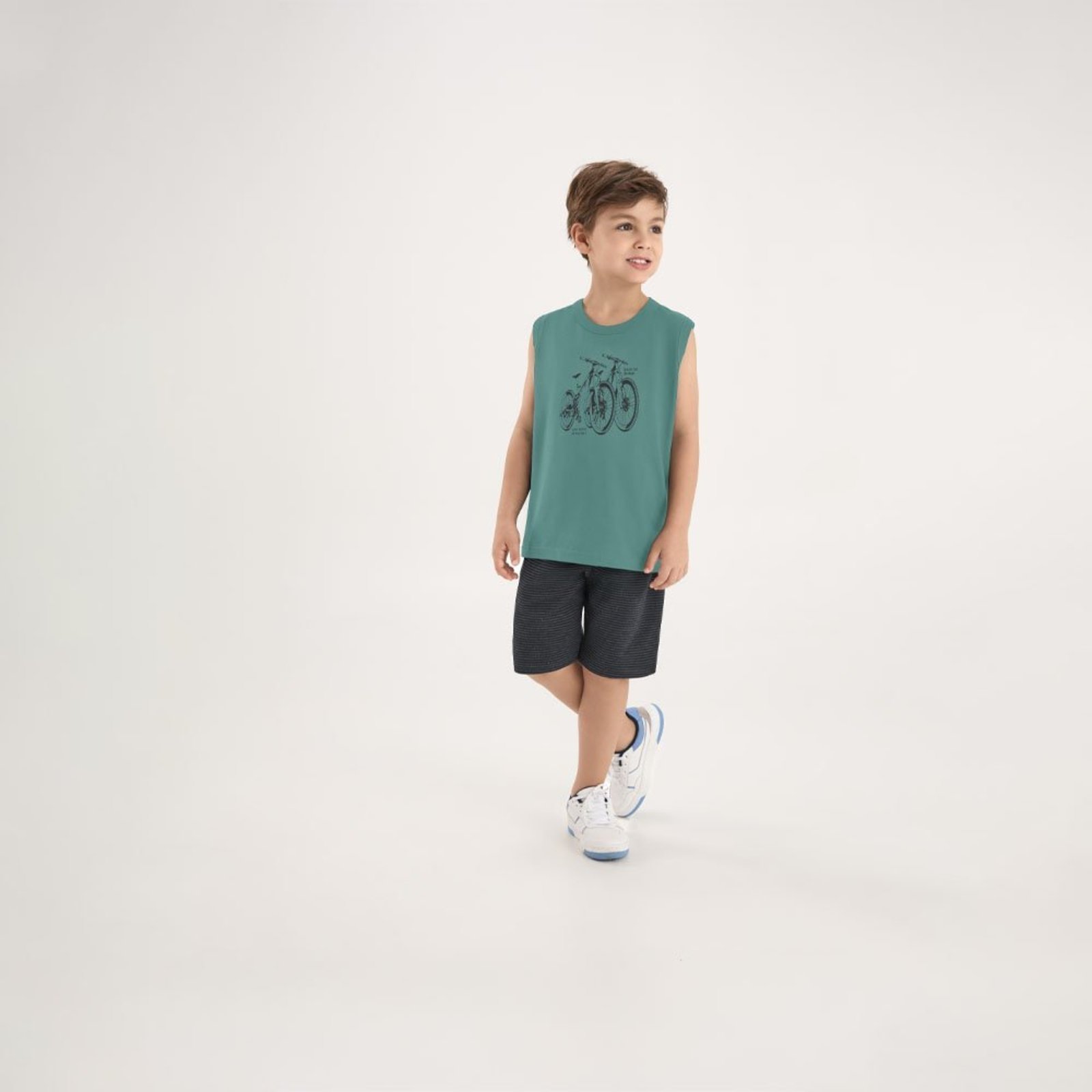 Infantil - Conjunto Verde Pulla Bulla Menino - 53867-348