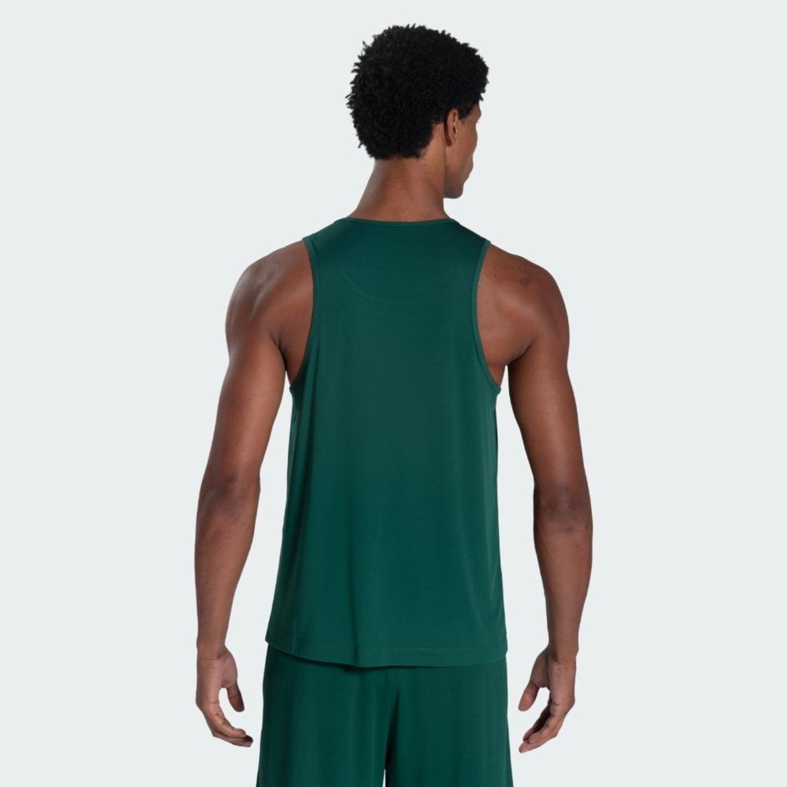 Regata Masculina de Poliéster adidas Performance Verde
