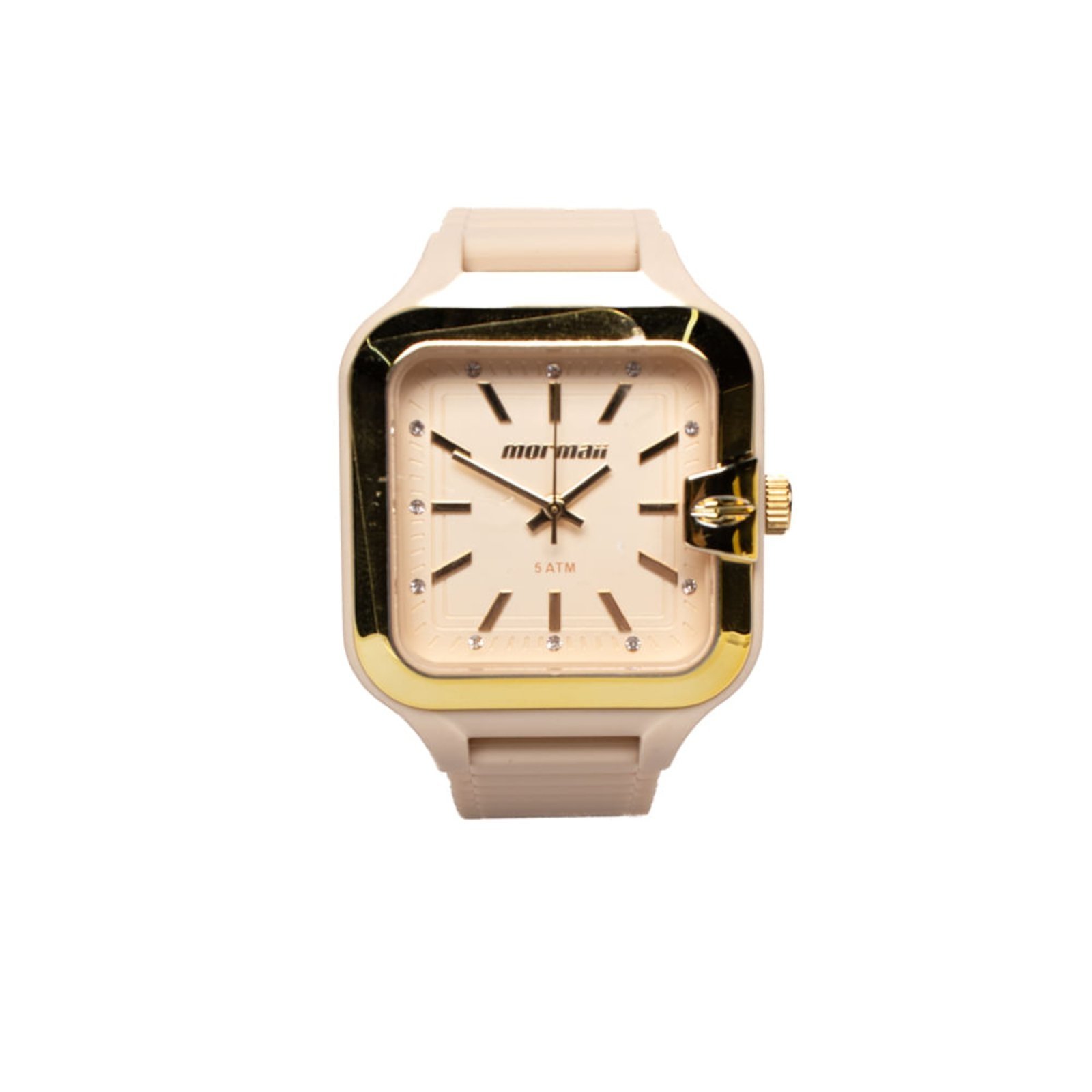 Vista 2 Relógio Feminino Mormaii Analógico MO2036JQ8X Dourado Technos bege Technos bege