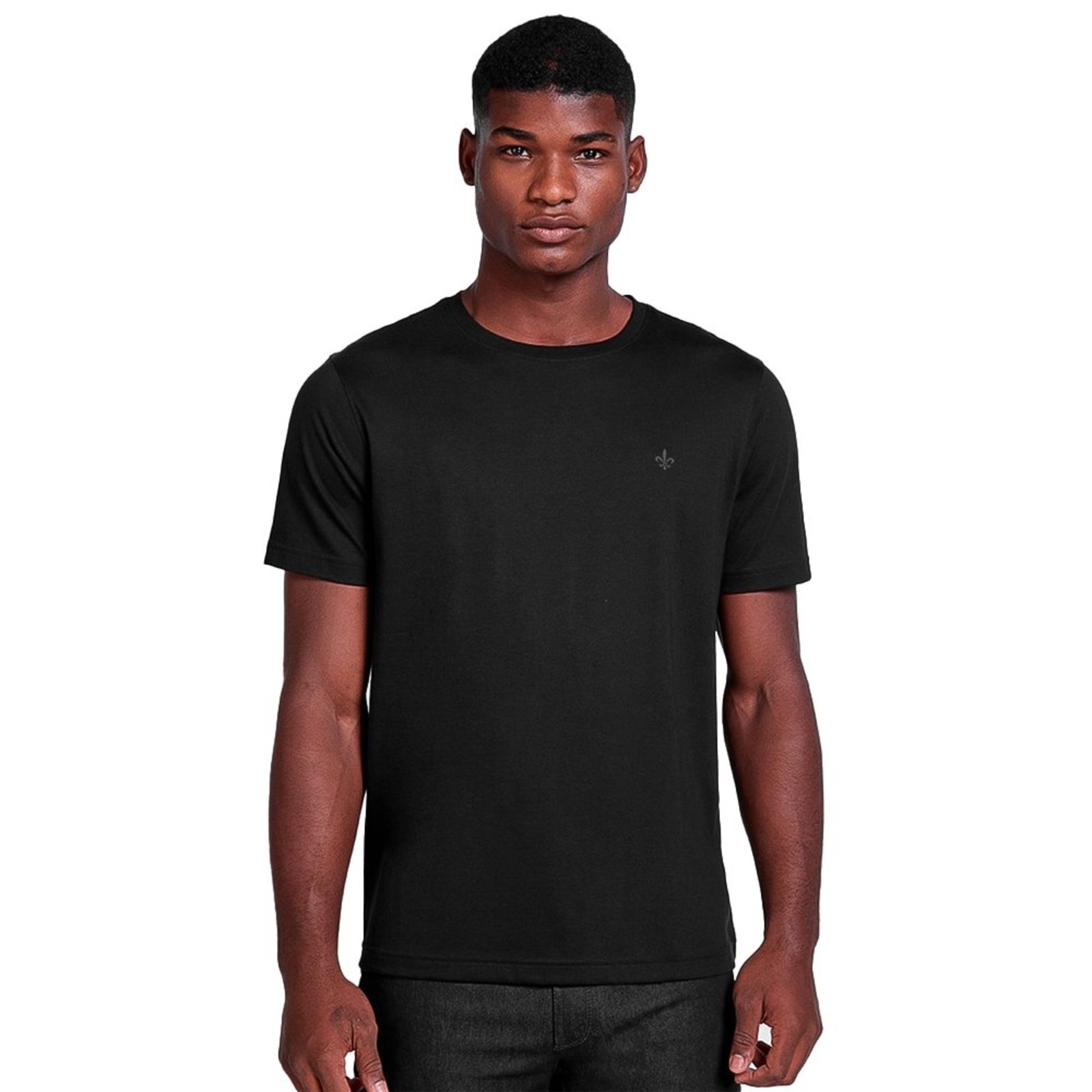 Camiseta Dudalina Essentials Sport Pr27 Preto Masculino