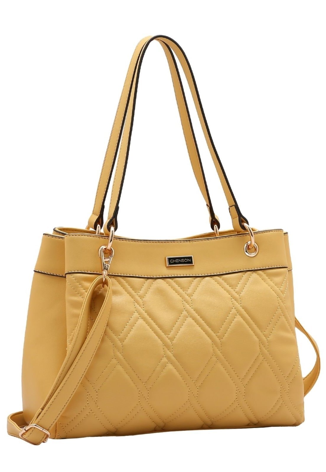 Bolsa Feminina Chenson New Matelasse Amarelo