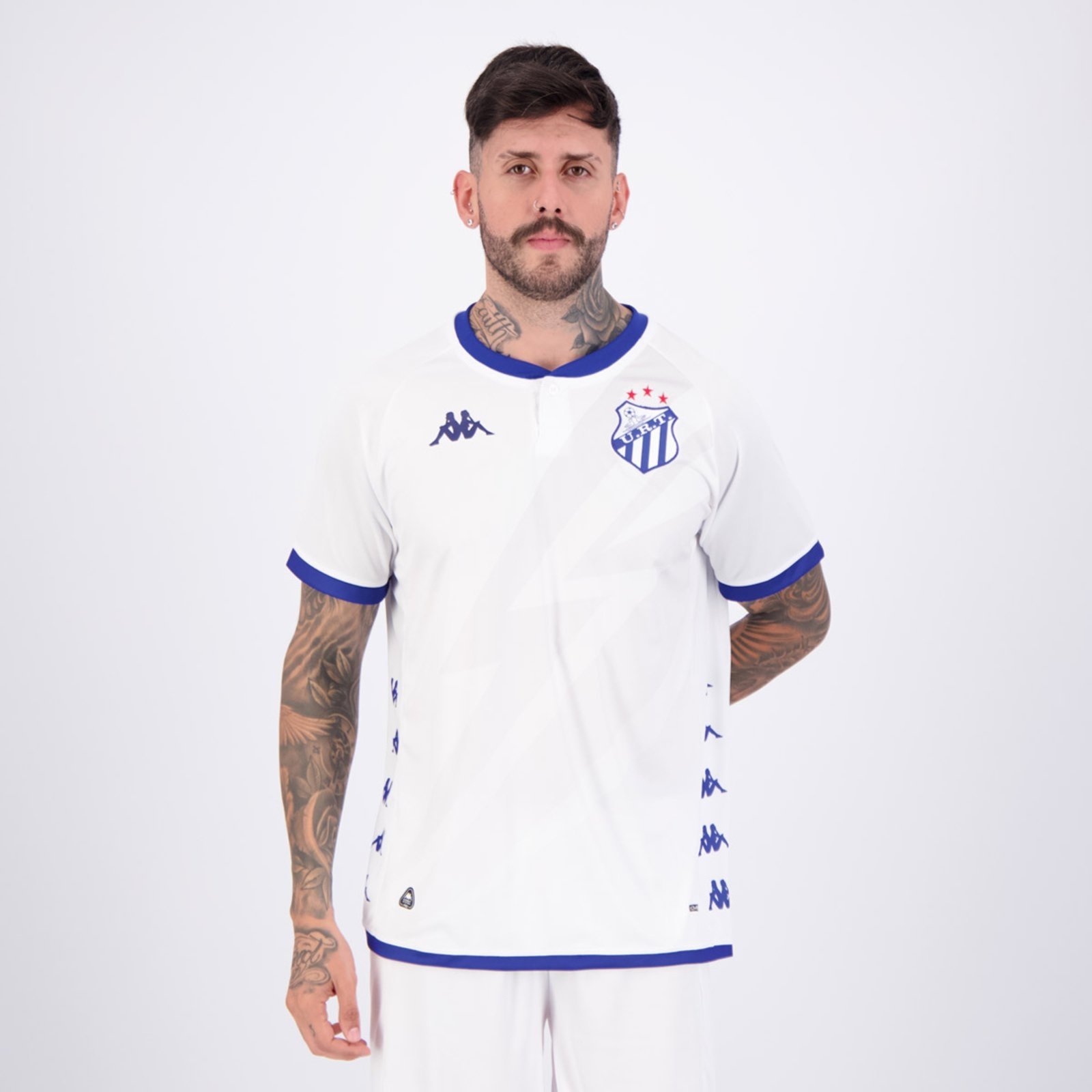 Vista 2 Camisa Kappa URT II 2026 branco Kappa branco