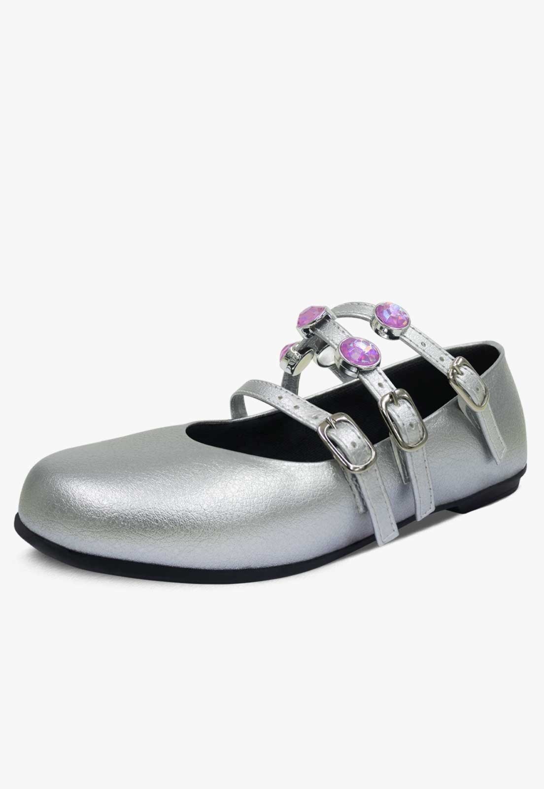 Infantil – Sapatilha Pópidi Menina Sapato Moda Festa Prata