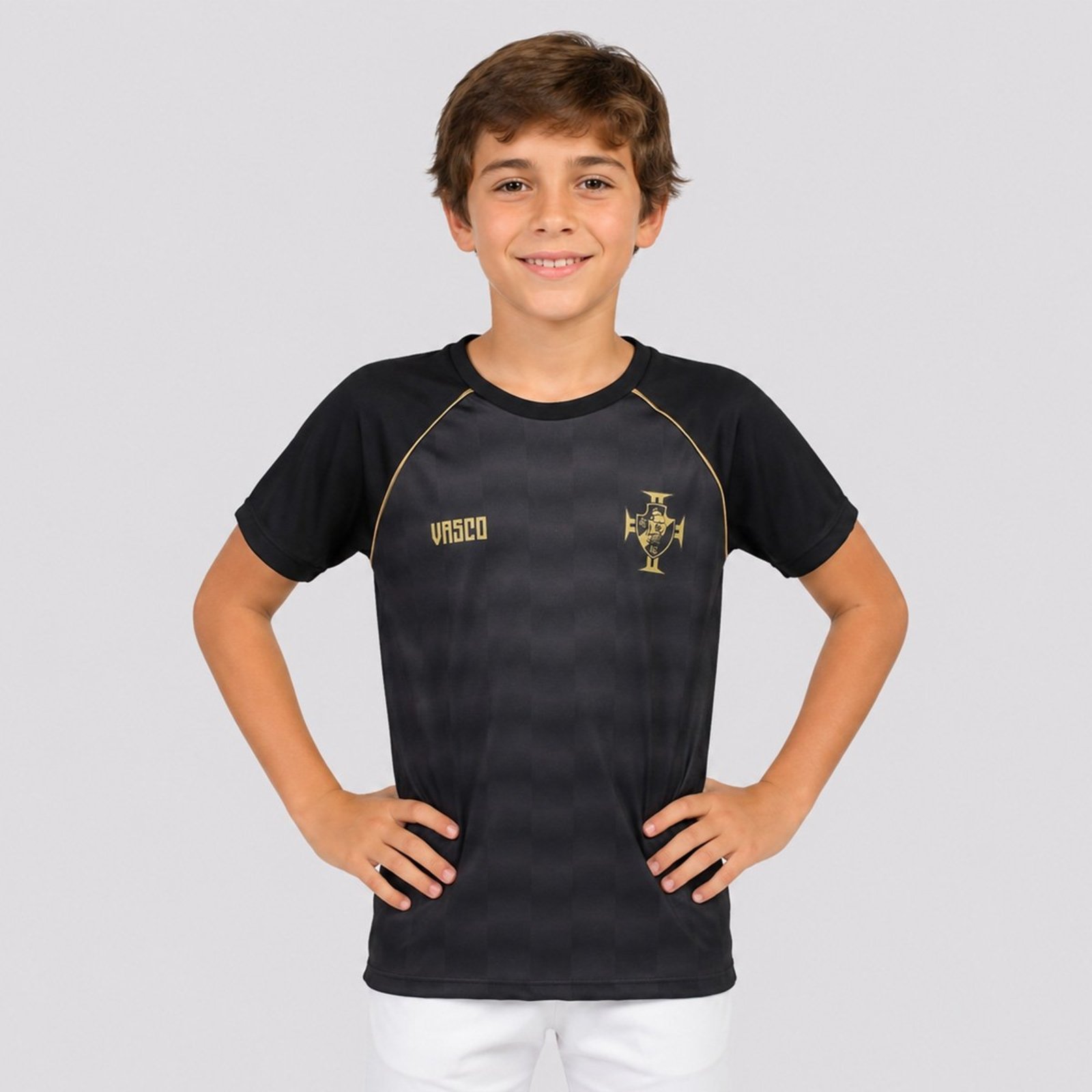 Camisa Vasco Mosaico Preta