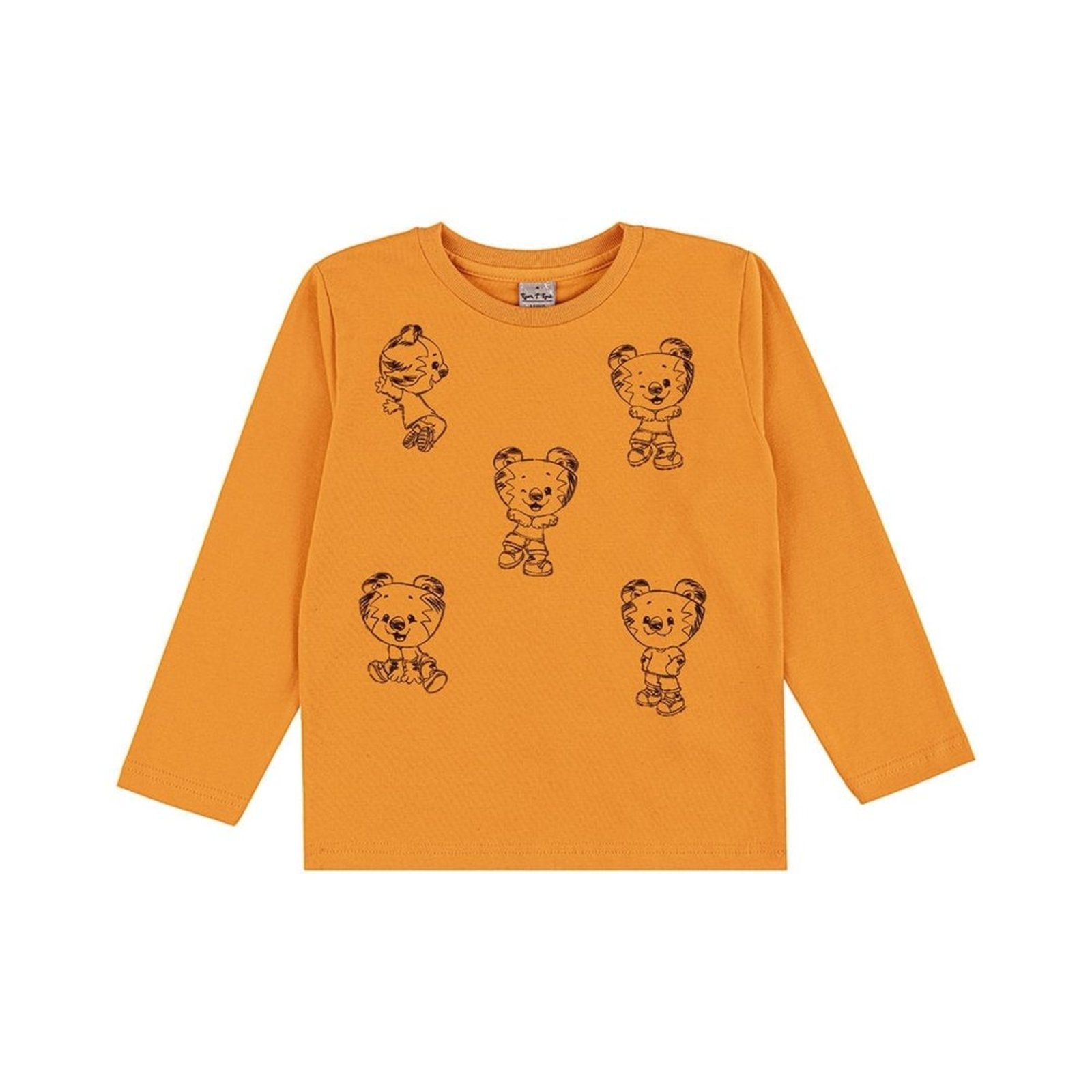 Infantil - Camiseta Manga Longa Menino Tigor T. Tigre
