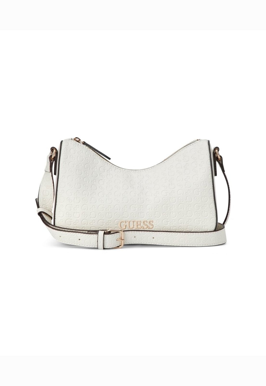 Bolsa Guess Mini Elliot Tiracolo Branco
