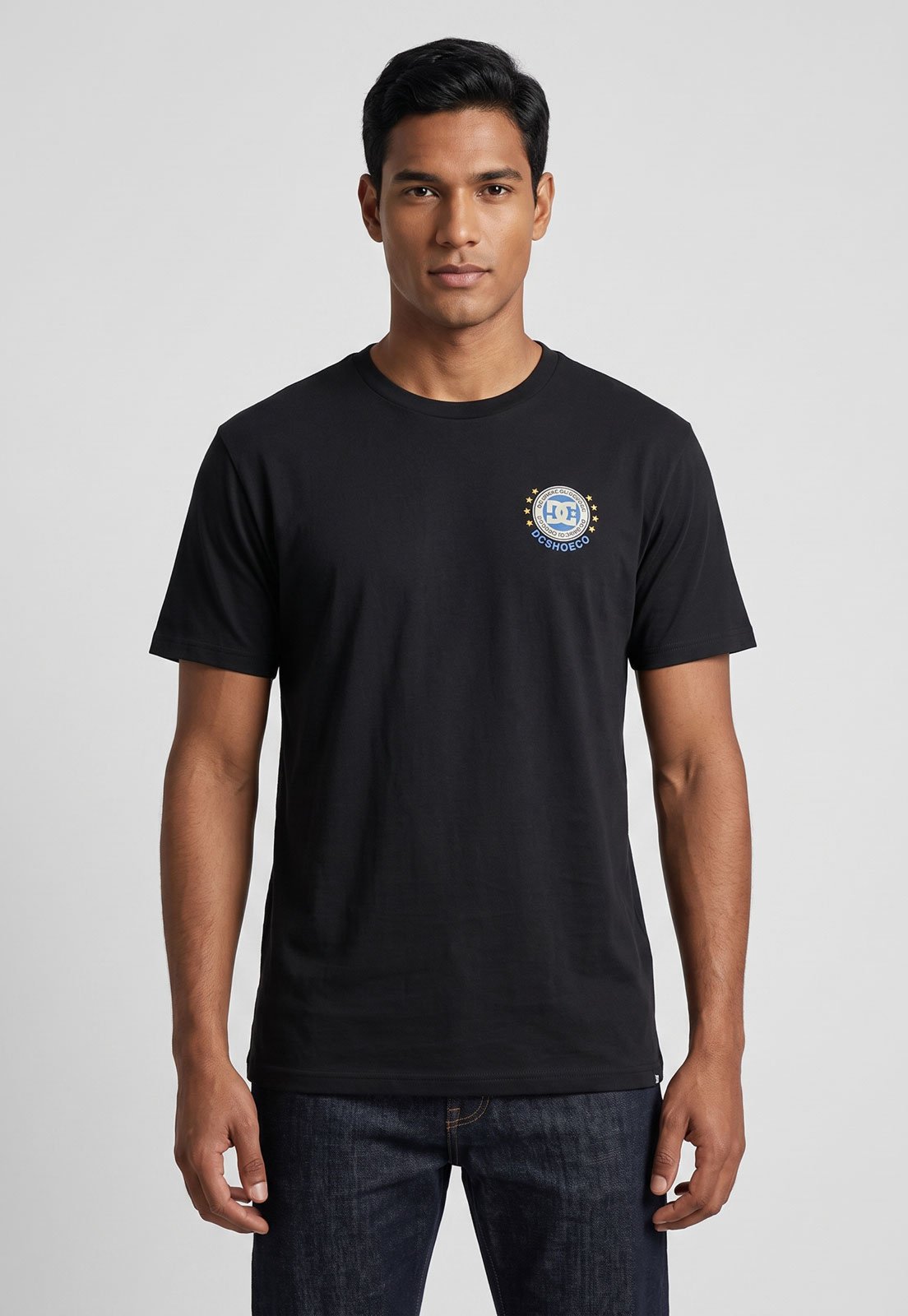 Camiseta Masculina DC Shoes Fans Preta