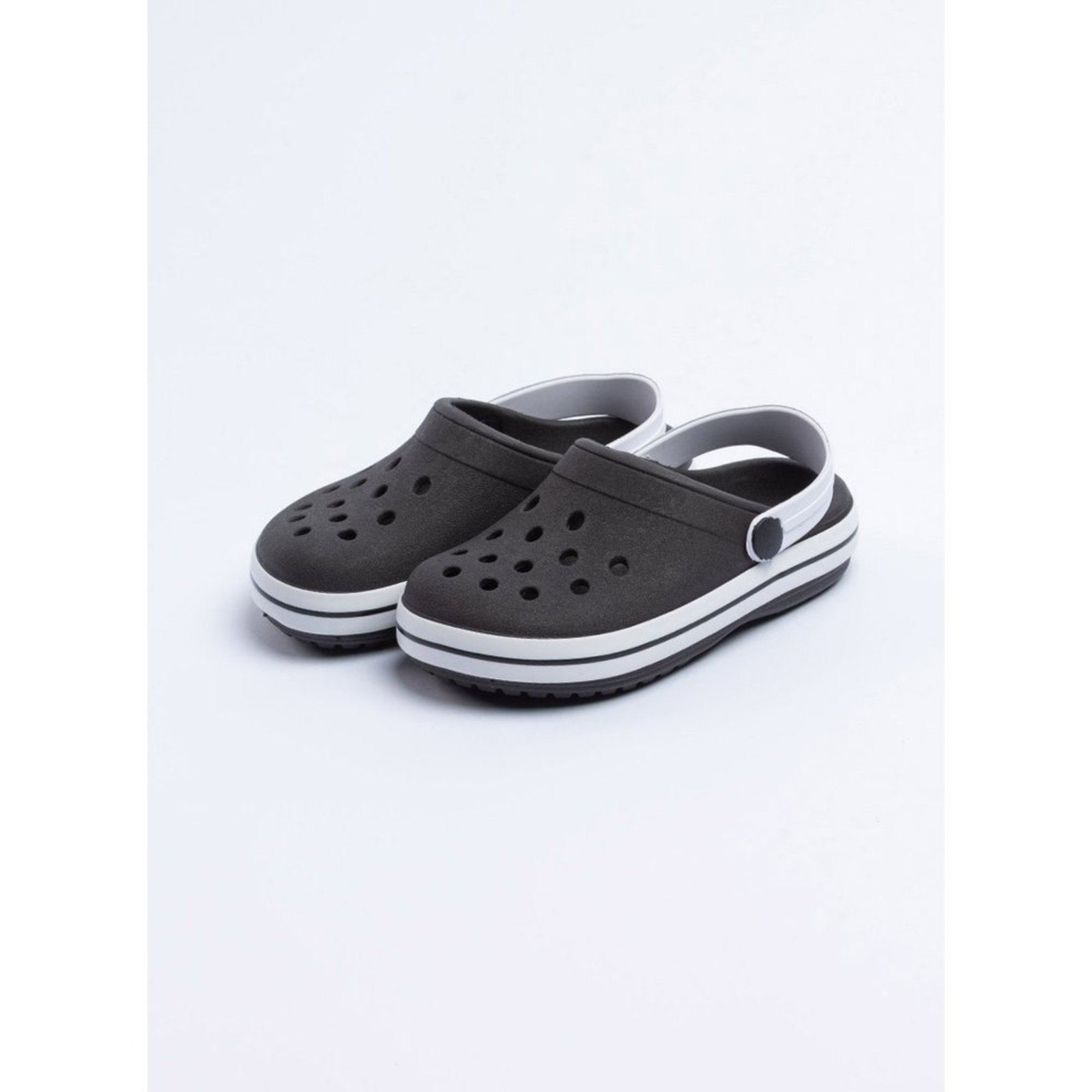 Vista 2 Infantil - Babuche Menino e Branco Molekada preto Molekada preto