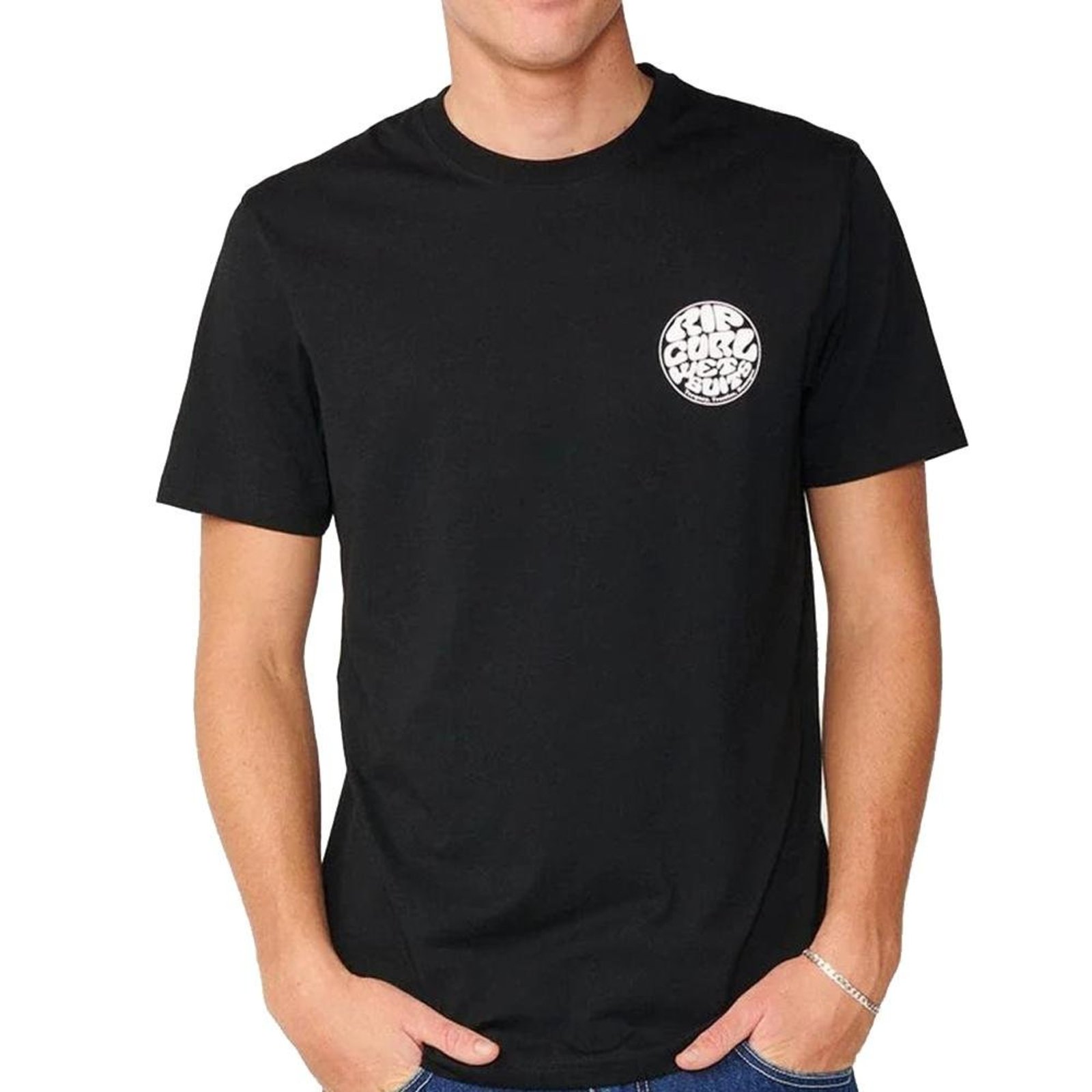Camiseta Rip Curl Wettie Icon SM27 Masculina Preto