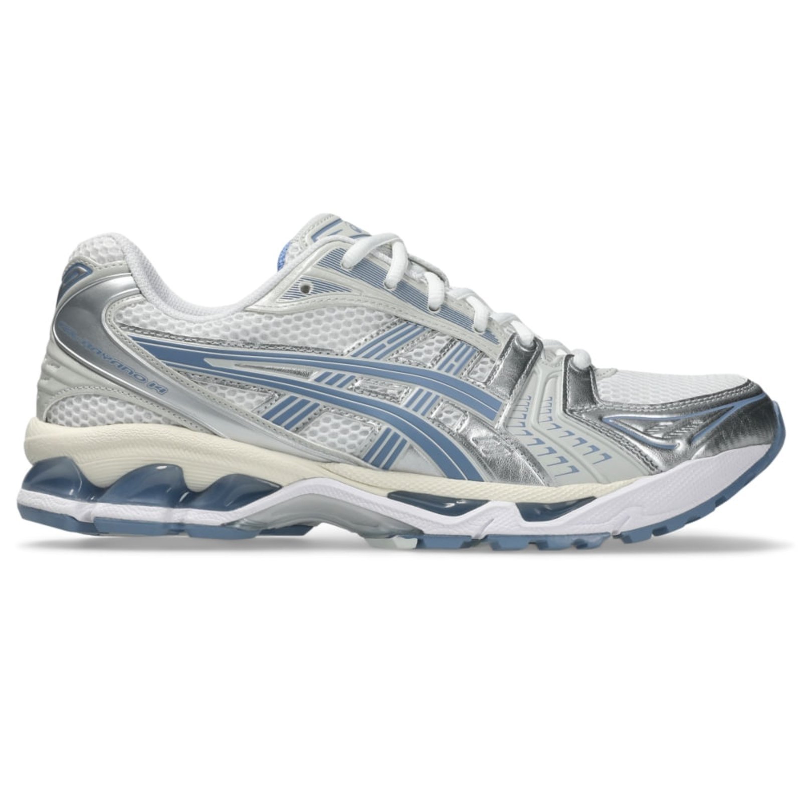 Tênis ASICS GEL-Kayano 14 - Unissex - Branco/Azul