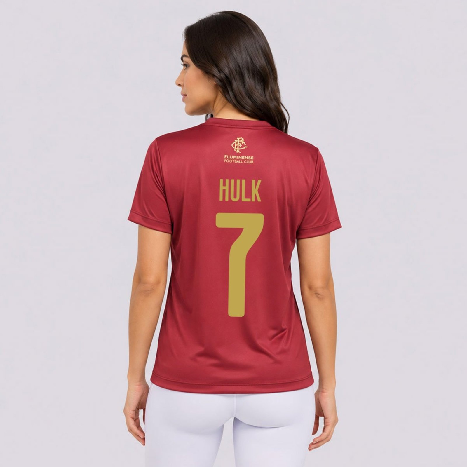 Camisa Fluminense Soltar Feminina Bordô 7 Hulk