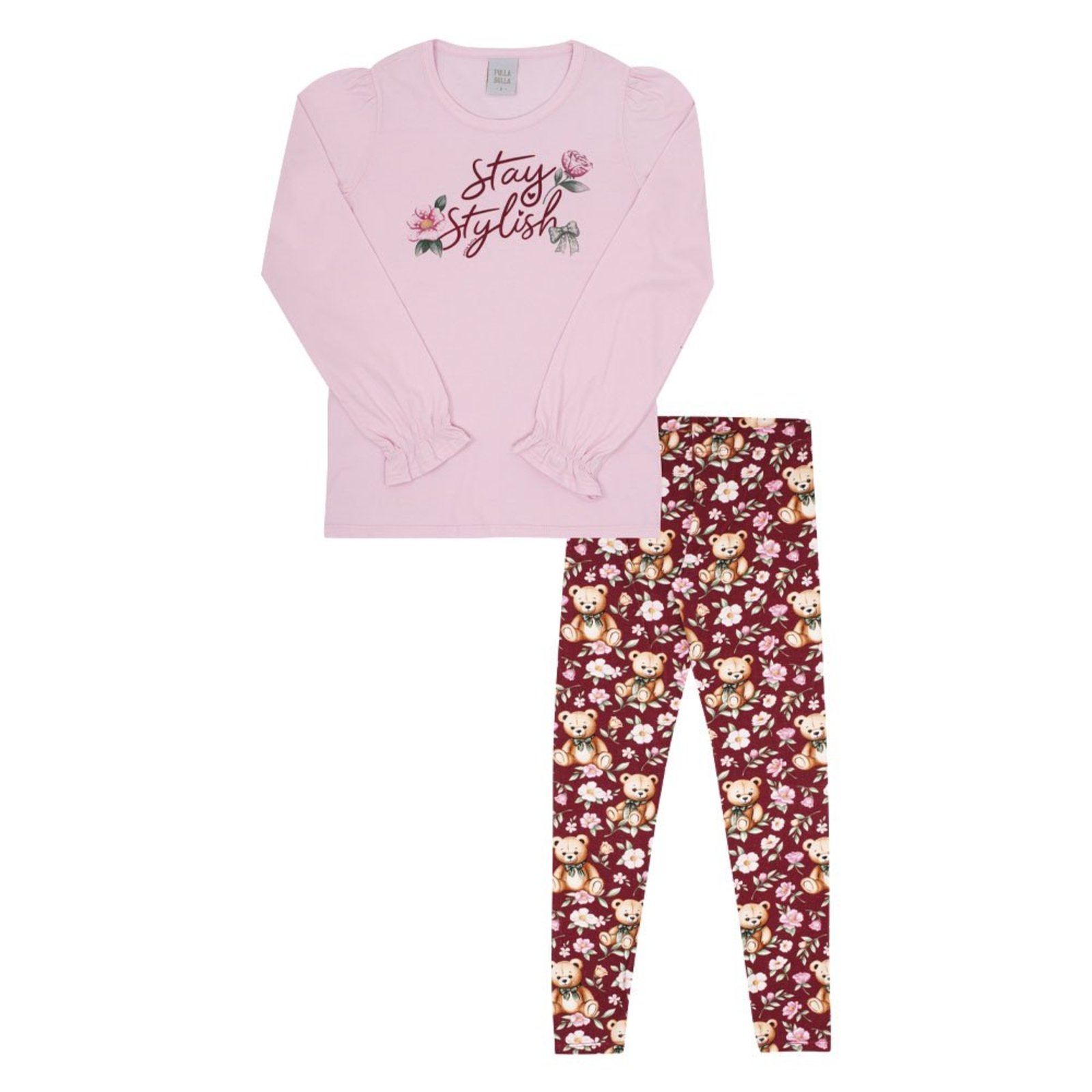 Infantil - Conjunto Menina - Rosa - 52830-1