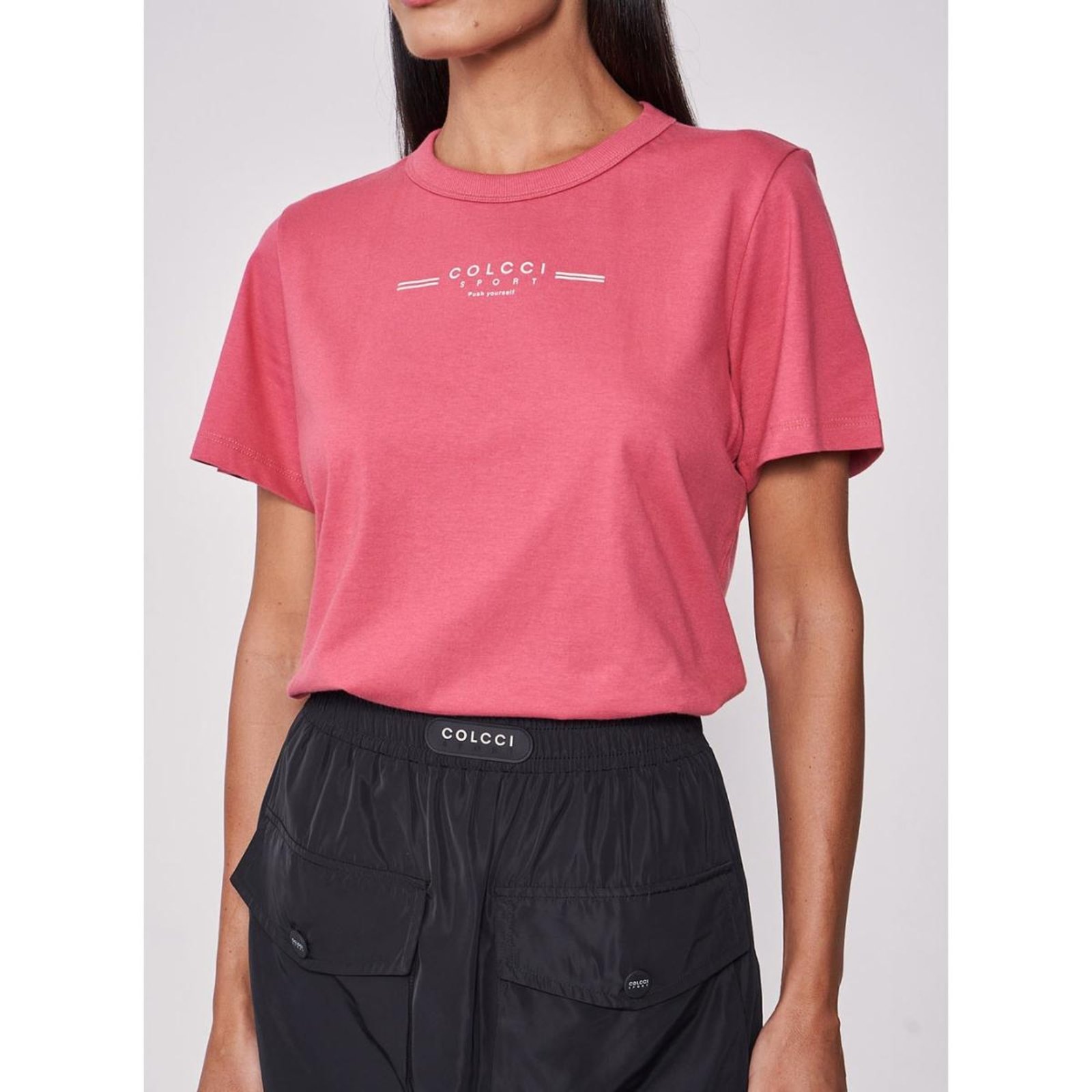Camiseta Colcci Sport Rosa