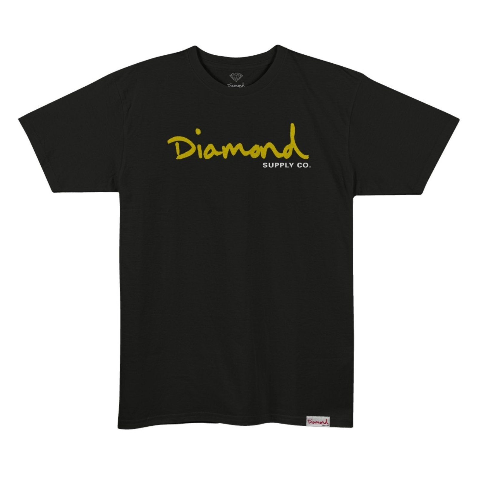 Camiseta Diamond Og Script Tee - V26DIC07 - BLACK