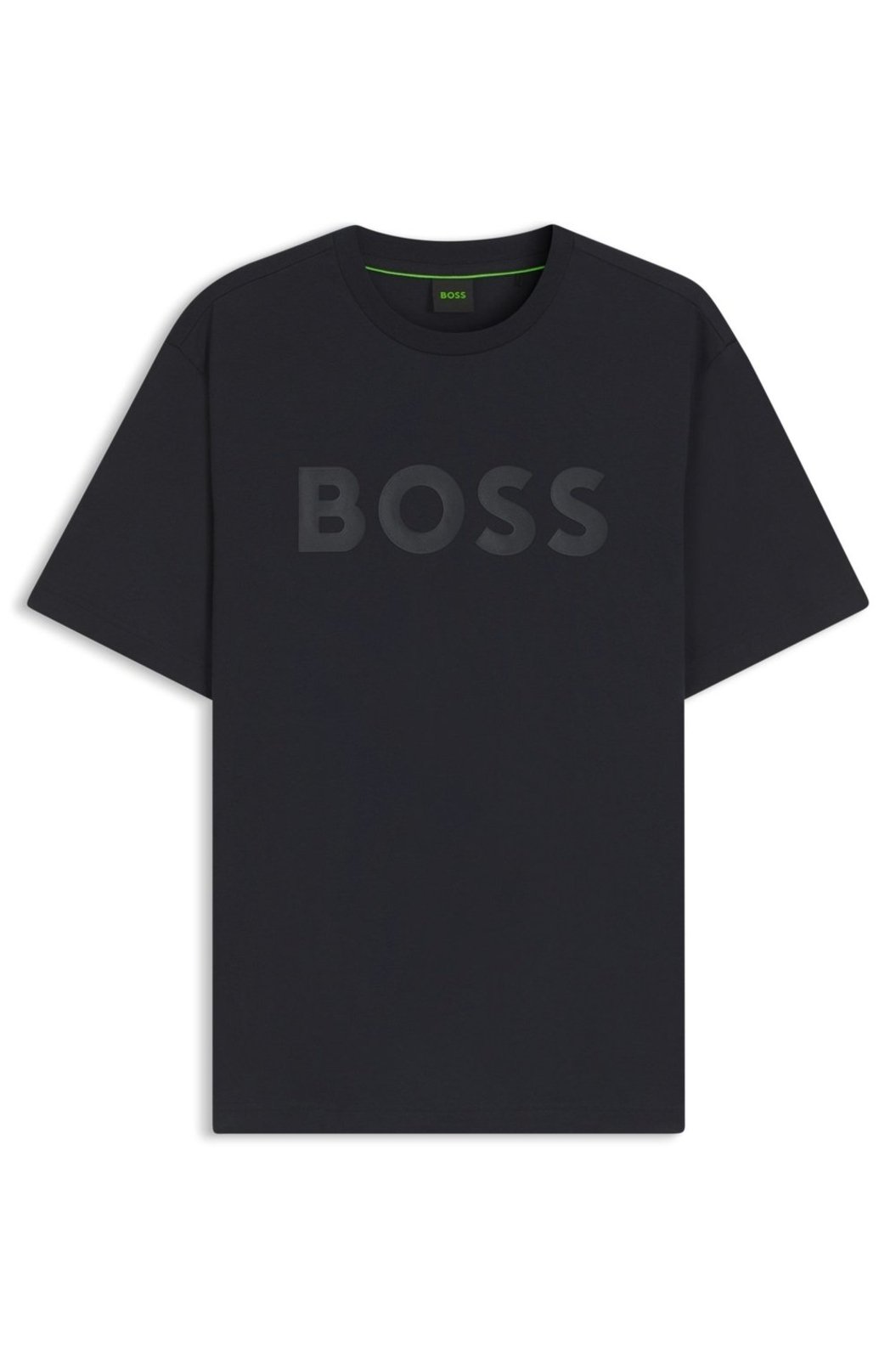 Camiseta Em Algodão Com Logo Em Tom Sobre Tom