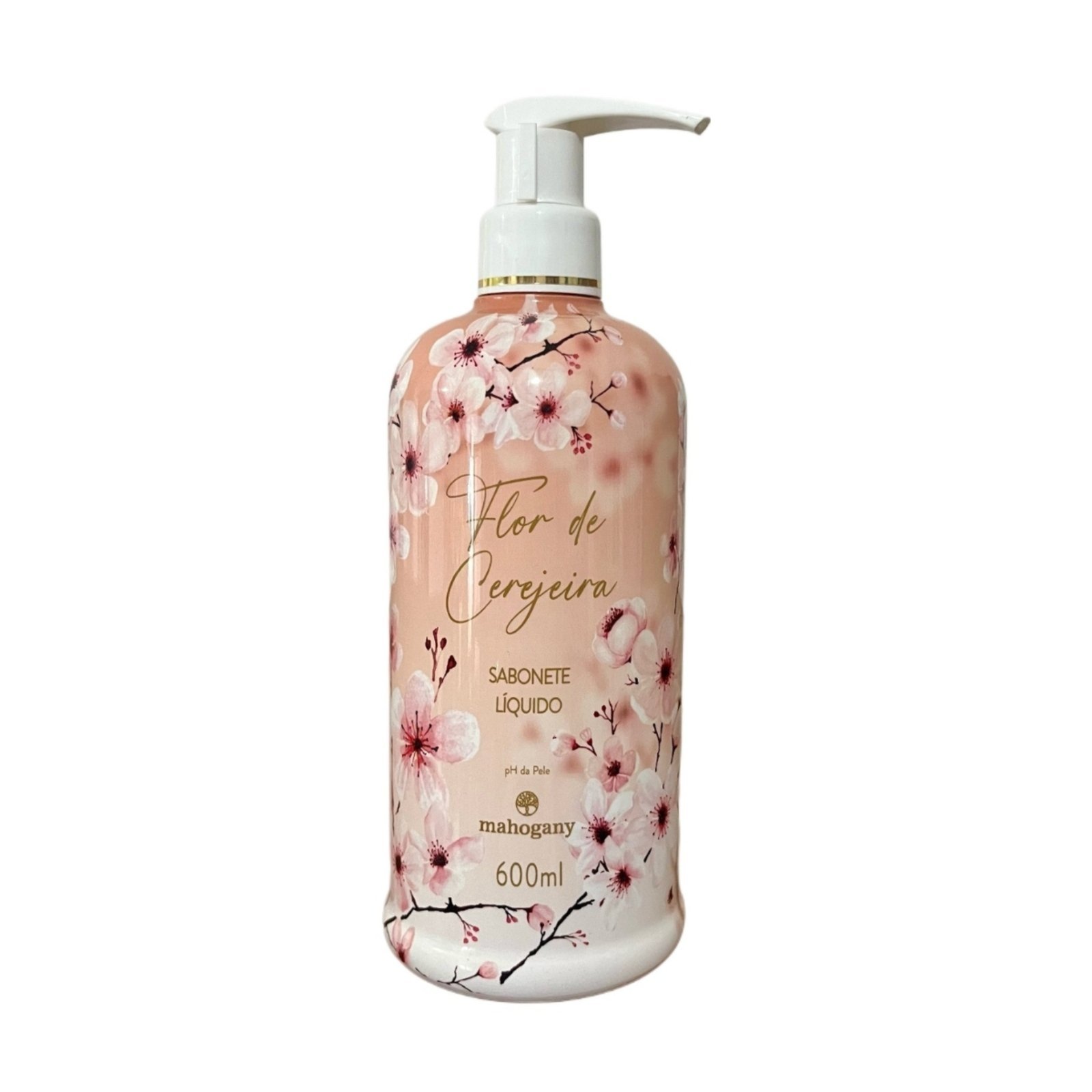 Mahogany Sabonete Liquido Flor De Cerejeira 600Ml