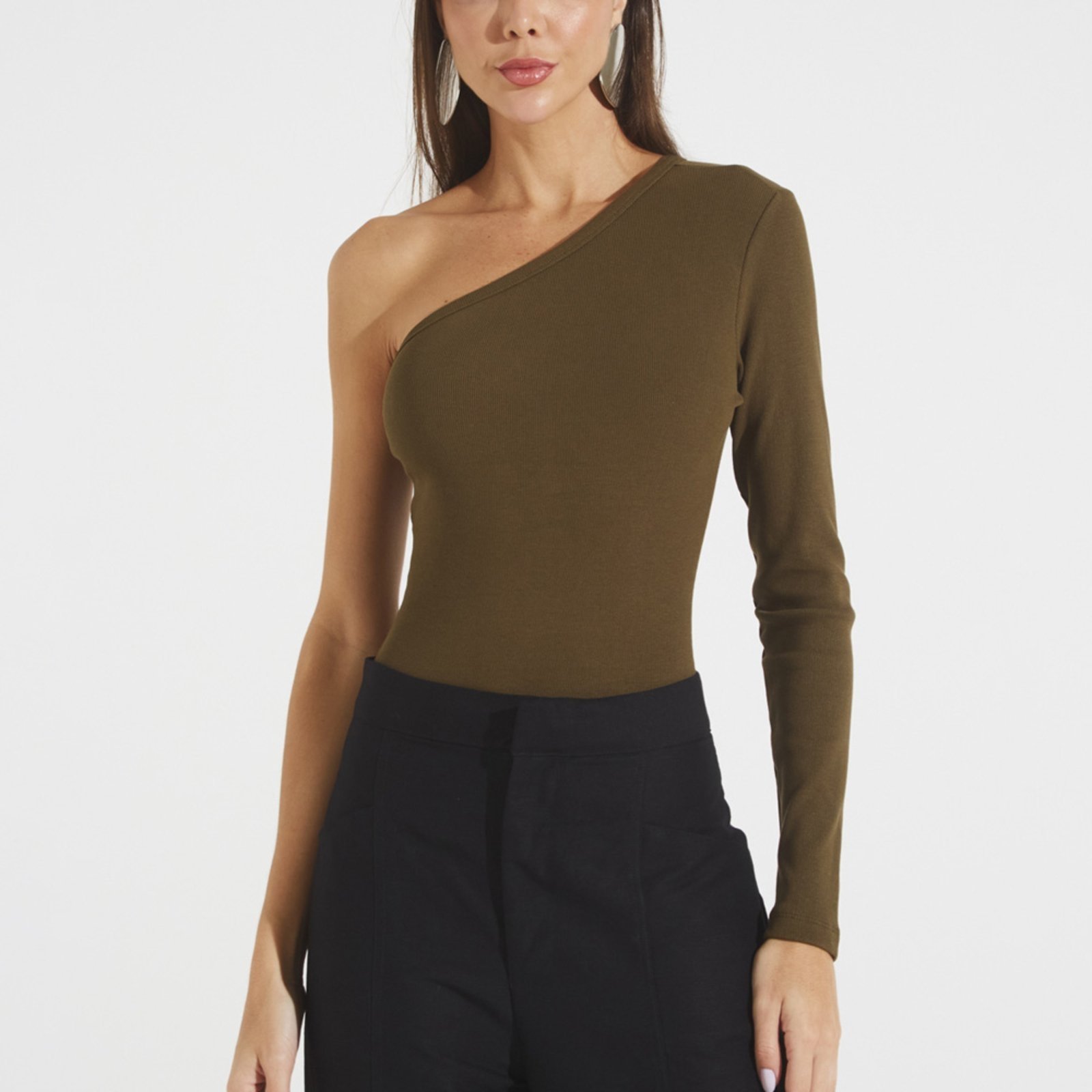 Body Forum Justo Ou25 Verde Feminino
