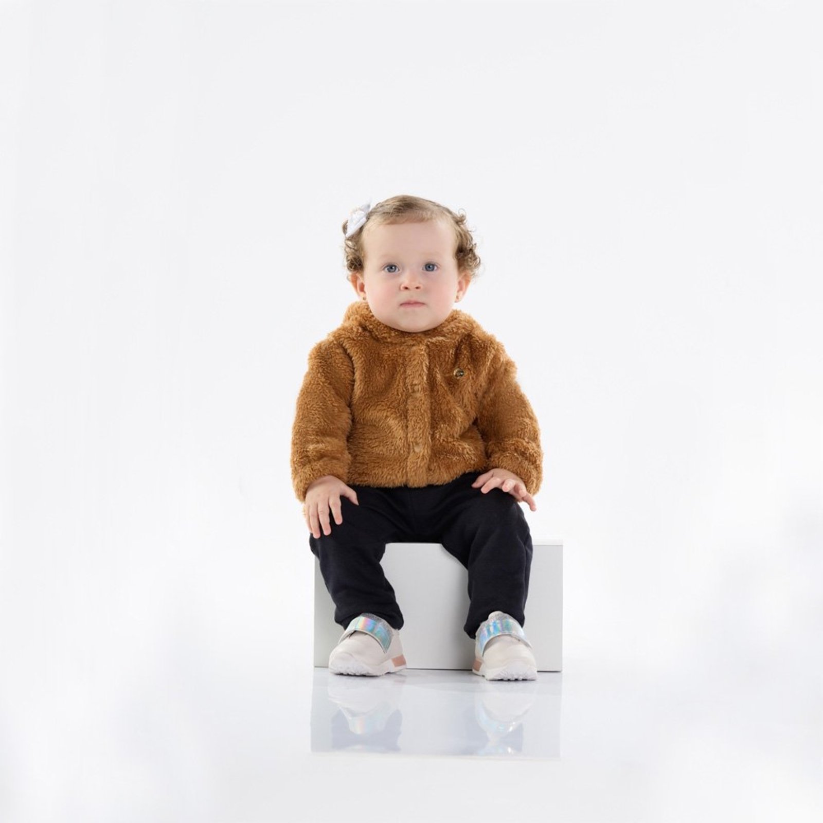 Infantil - Jaqueta Menina - Castor - 50111-600 Marrom