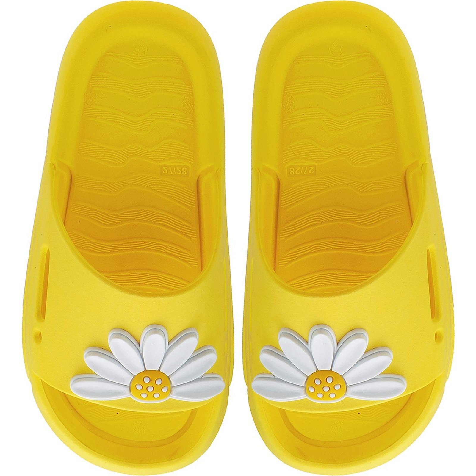 Infantil - Chinelo Slide Amarelo Margarida tep