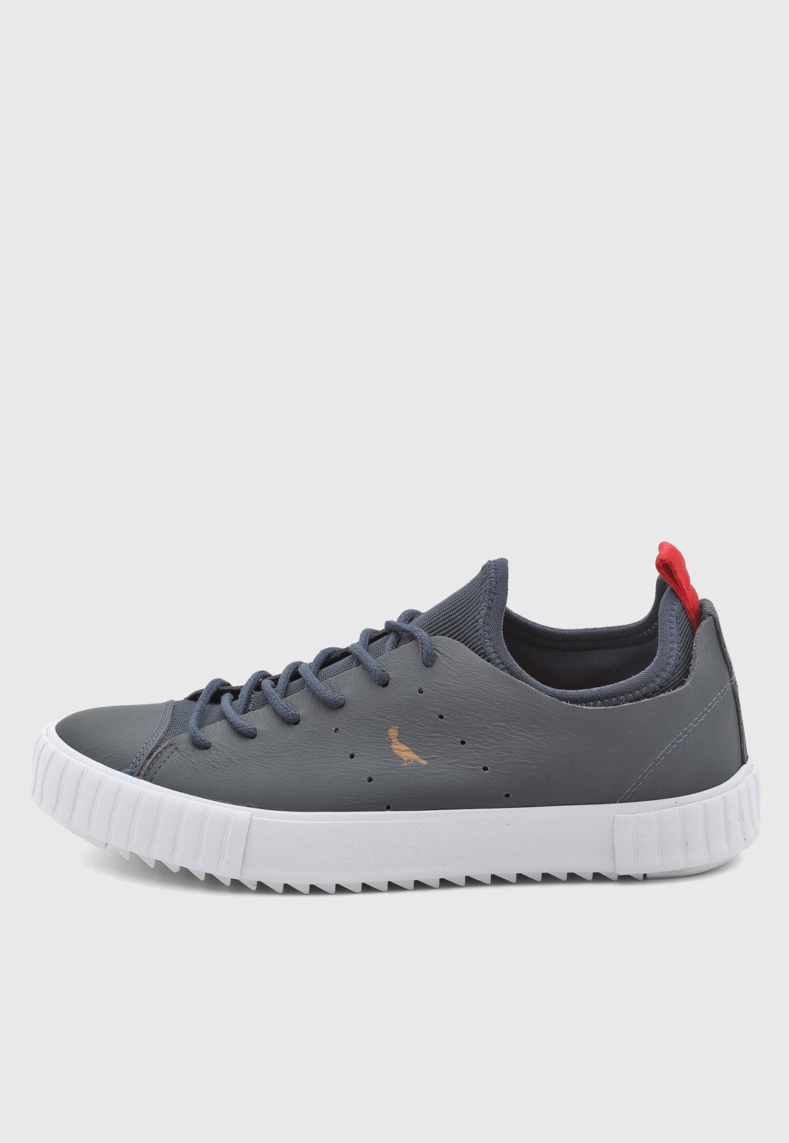 Tênis Masculino Reserva Casual Couro Azul