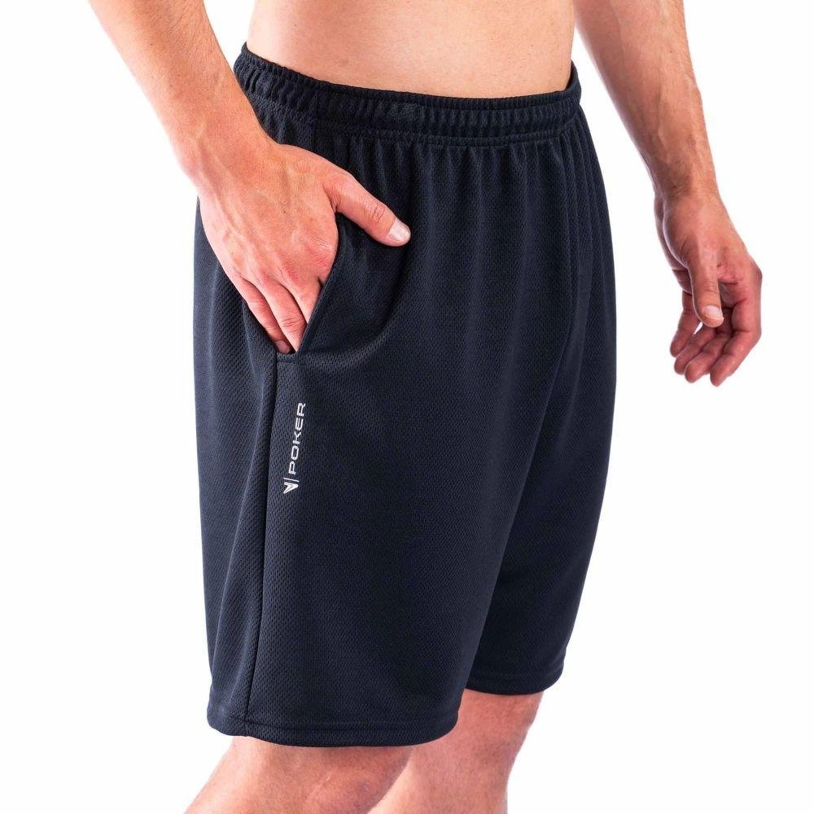 Calção Poker Médio com Bolso Flow Masculino Preto Preto