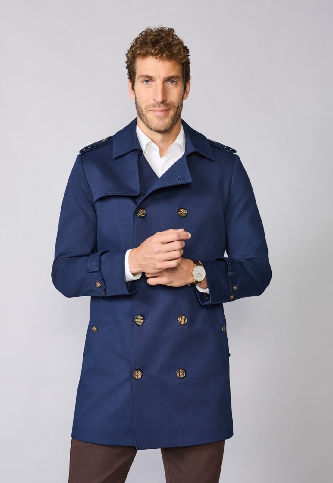 Trench St. James Azul Marinho